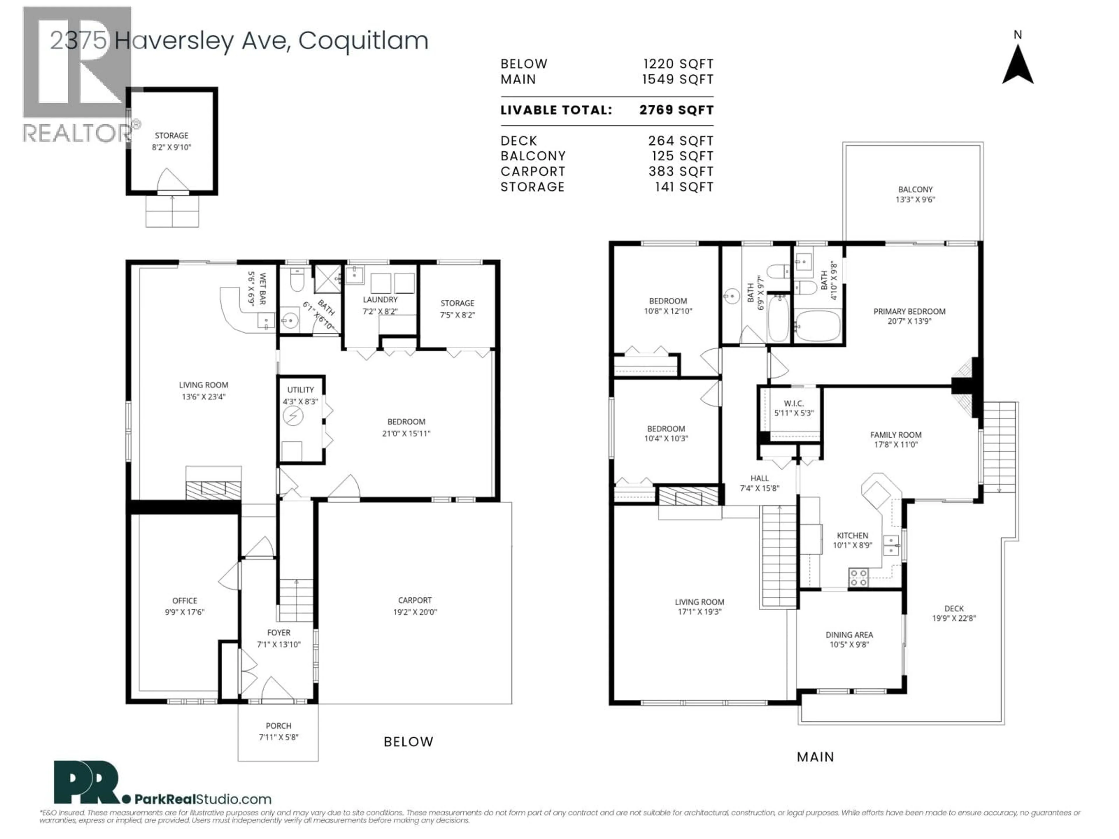 Floor plan for 2375 HAVERSLEY AVENUE, Coquitlam British Columbia V3J7C8
