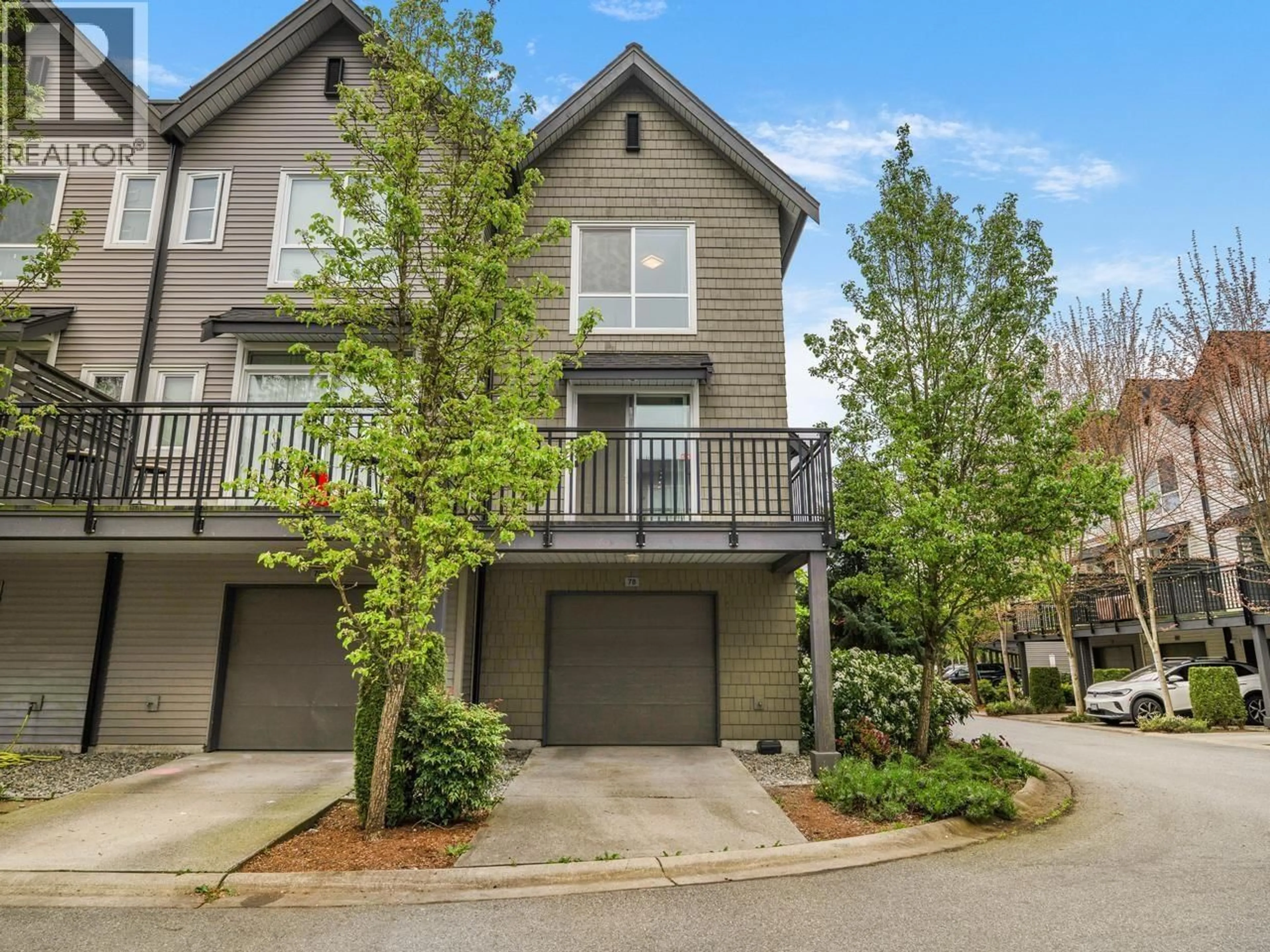 Home with vinyl exterior material, street for 78 - 2380 RANGER LANE, Port Coquitlam British Columbia V3B0M4