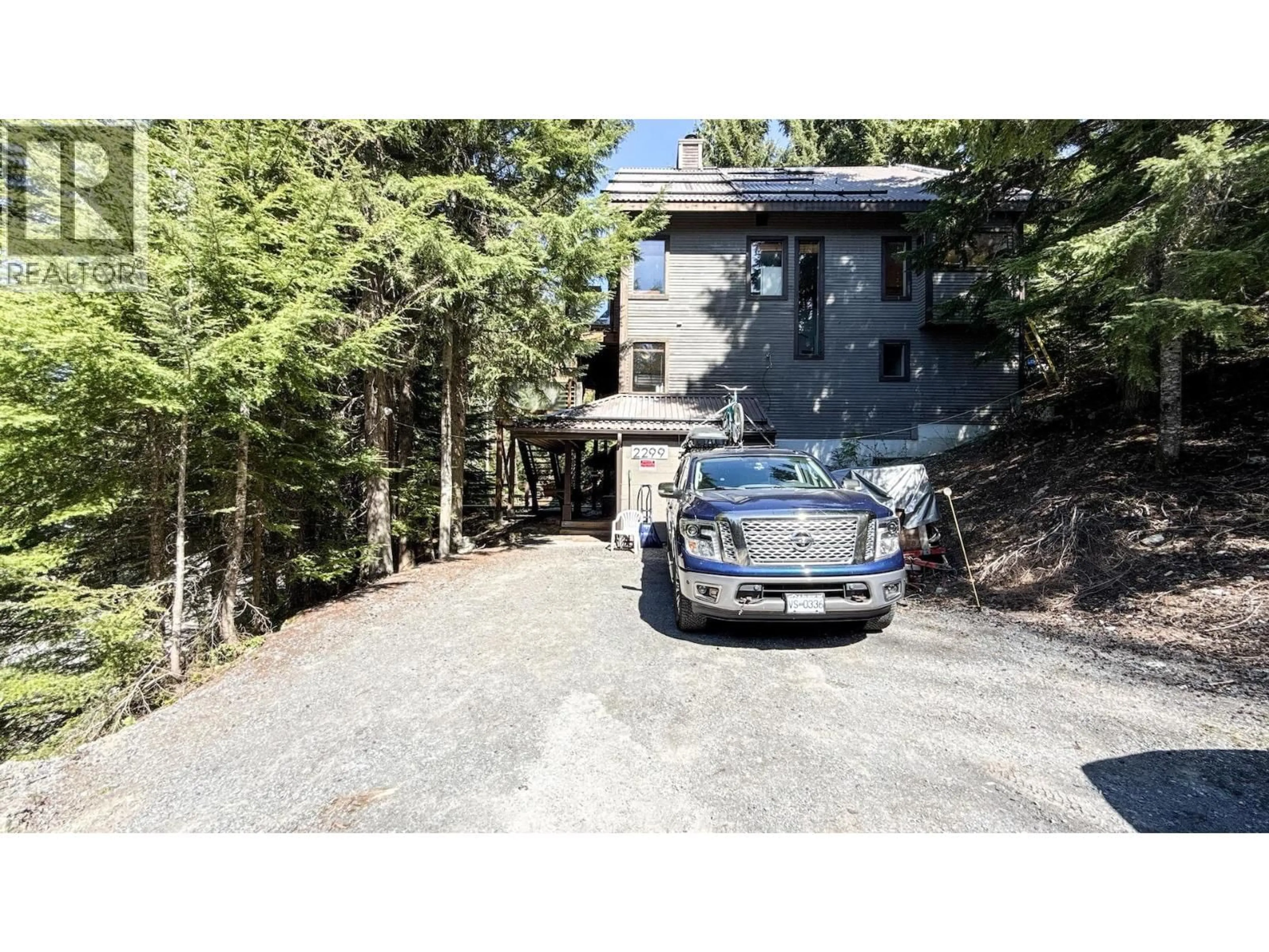 A pic from outside/outdoor area/front of a property/back of a property/a pic from drone, street for 2299 BRANDYWINE WAY, Whistler British Columbia V8E0A8