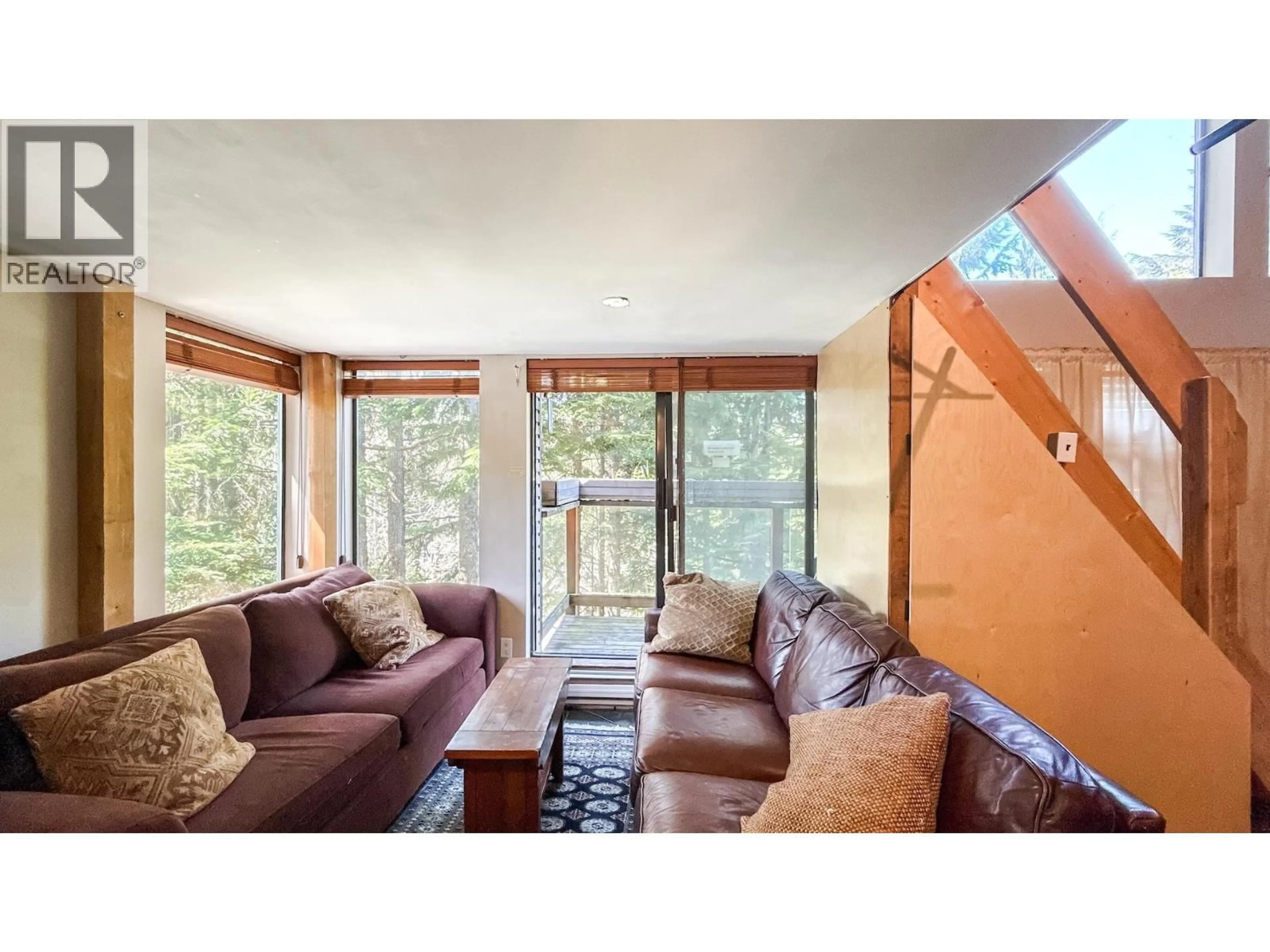 Living room with furniture, wood/laminate floor for 2299 BRANDYWINE WAY, Whistler British Columbia V8E0A8