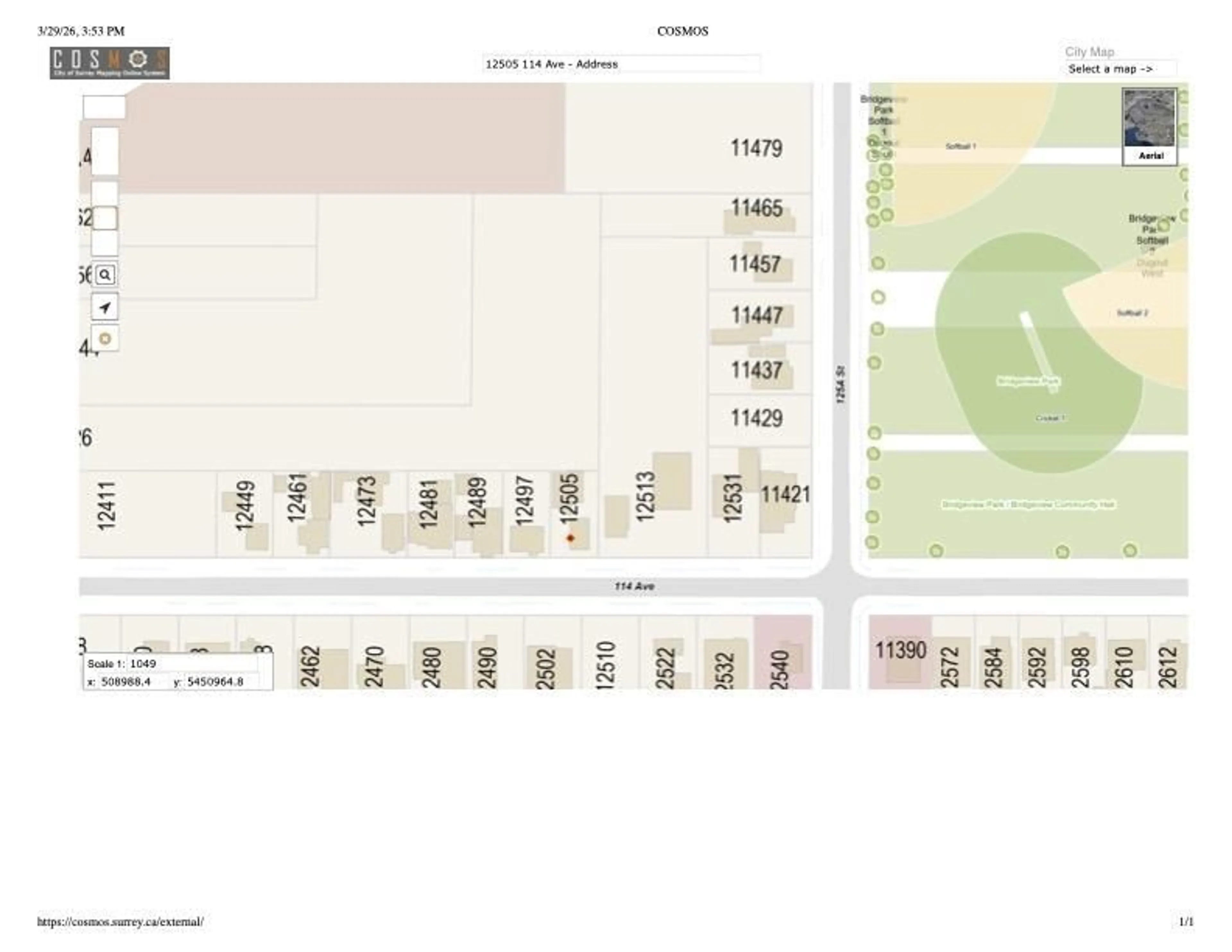Floor plan for 12505 114 AVENUE, Surrey British Columbia V3V3N8