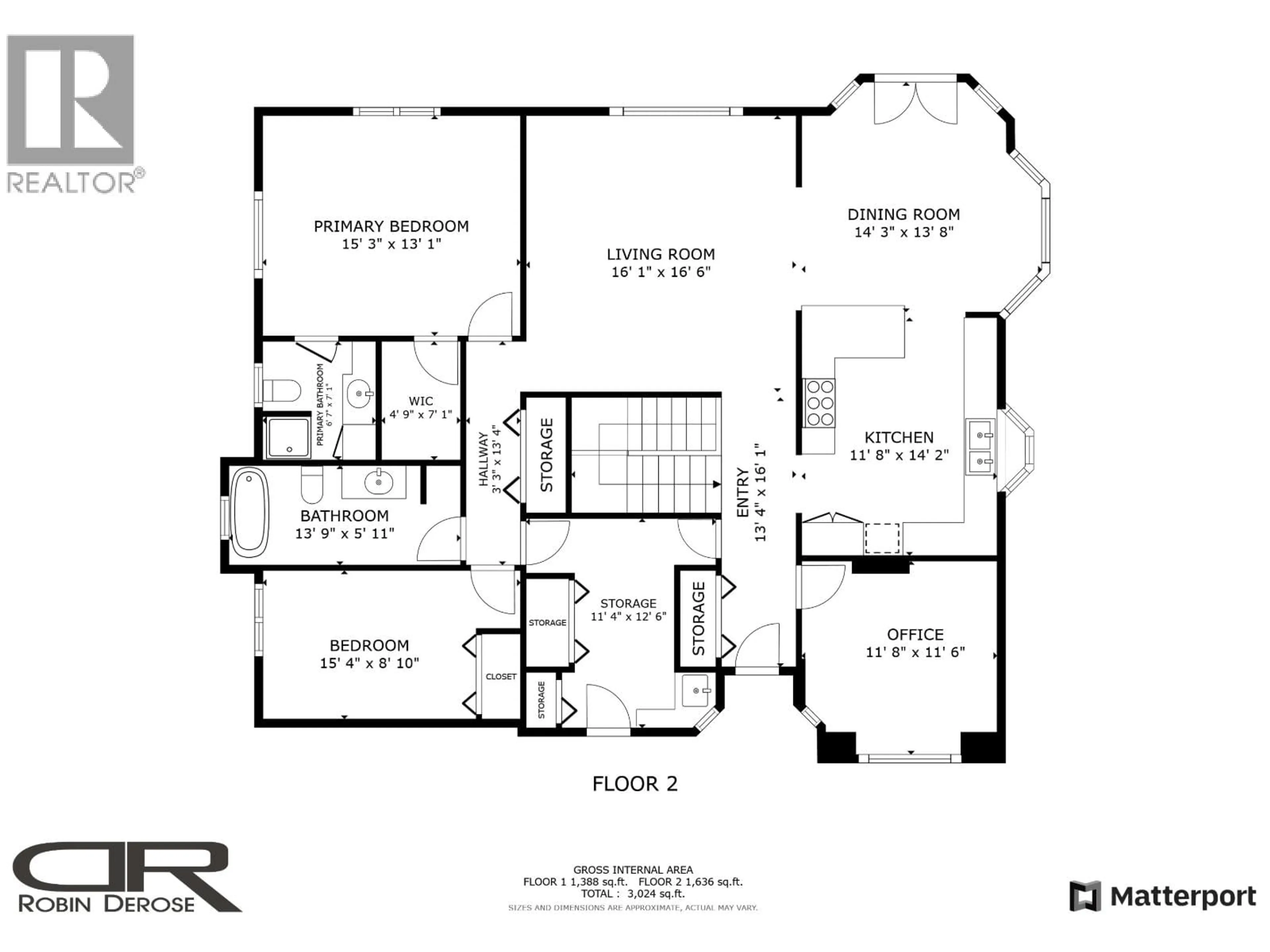 Floor plan for 13514 ROBIN ROAD, Charlie Lake British Columbia V0C1H0