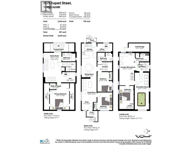 4535 RUPERT STREET, Vancouver 3