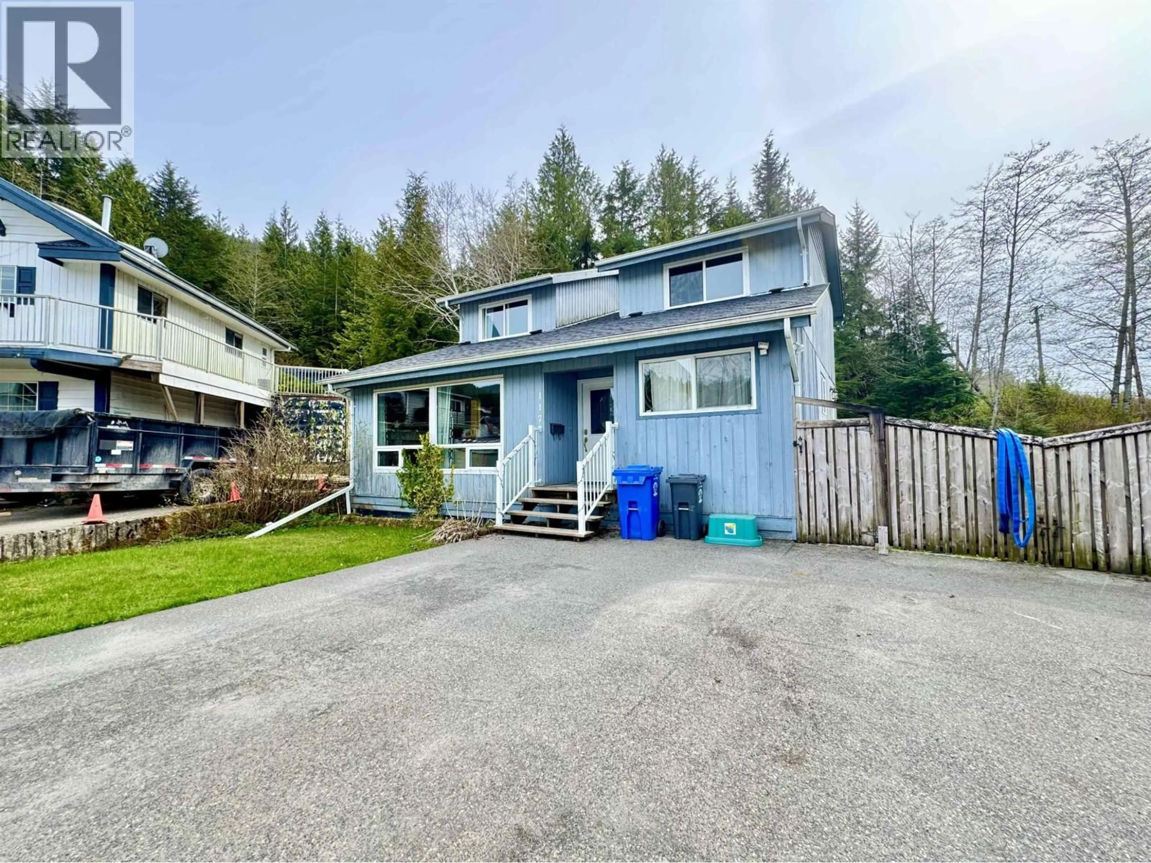 A pic from outside/outdoor area/front of a property/back of a property/a pic from drone, street for 117 PARRY PLACE, Prince Rupert British Columbia V8J4B1