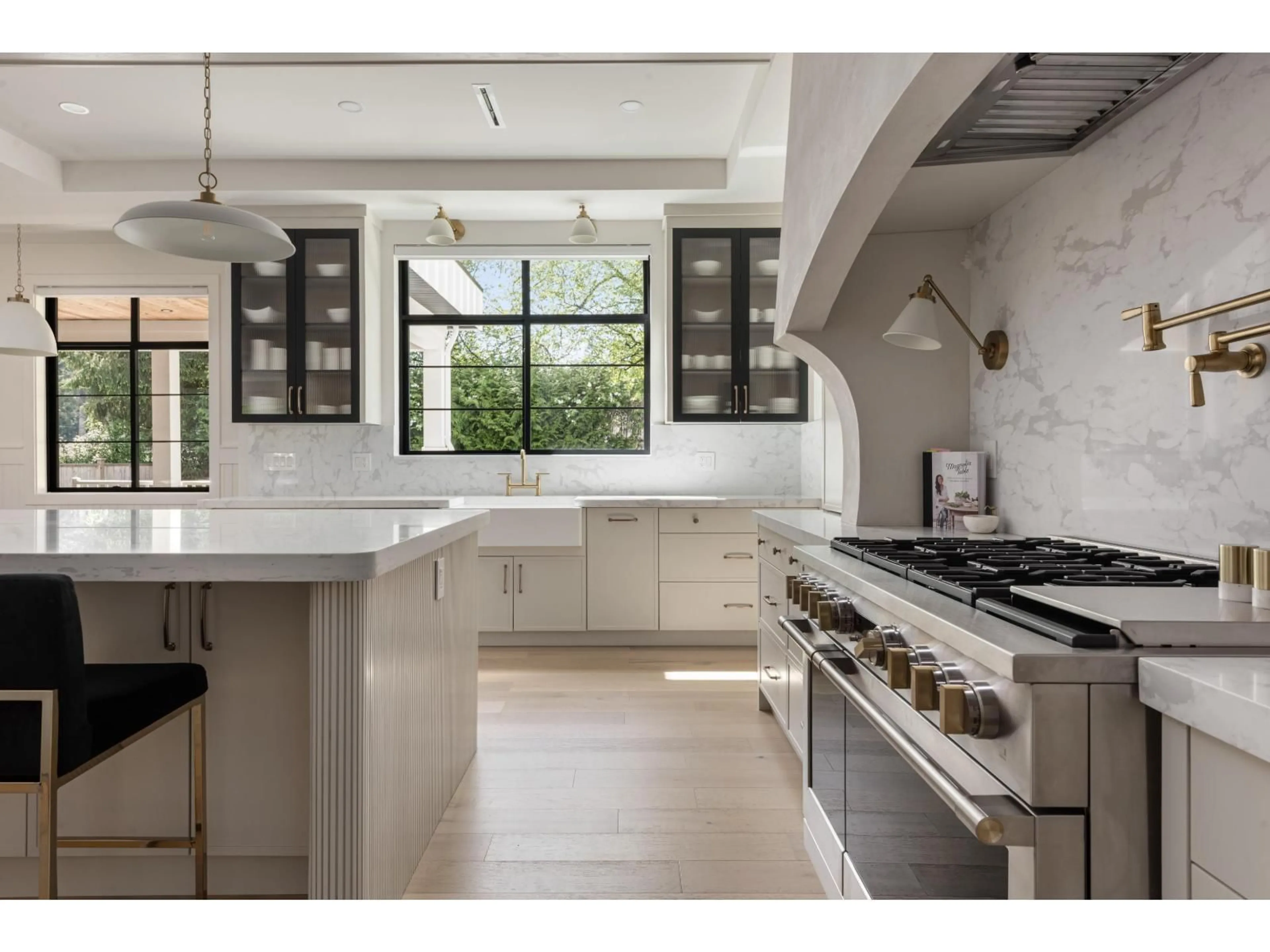 Contemporary kitchen, ceramic/tile floor for 4121 205A STREET, Langley British Columbia V3A2A4