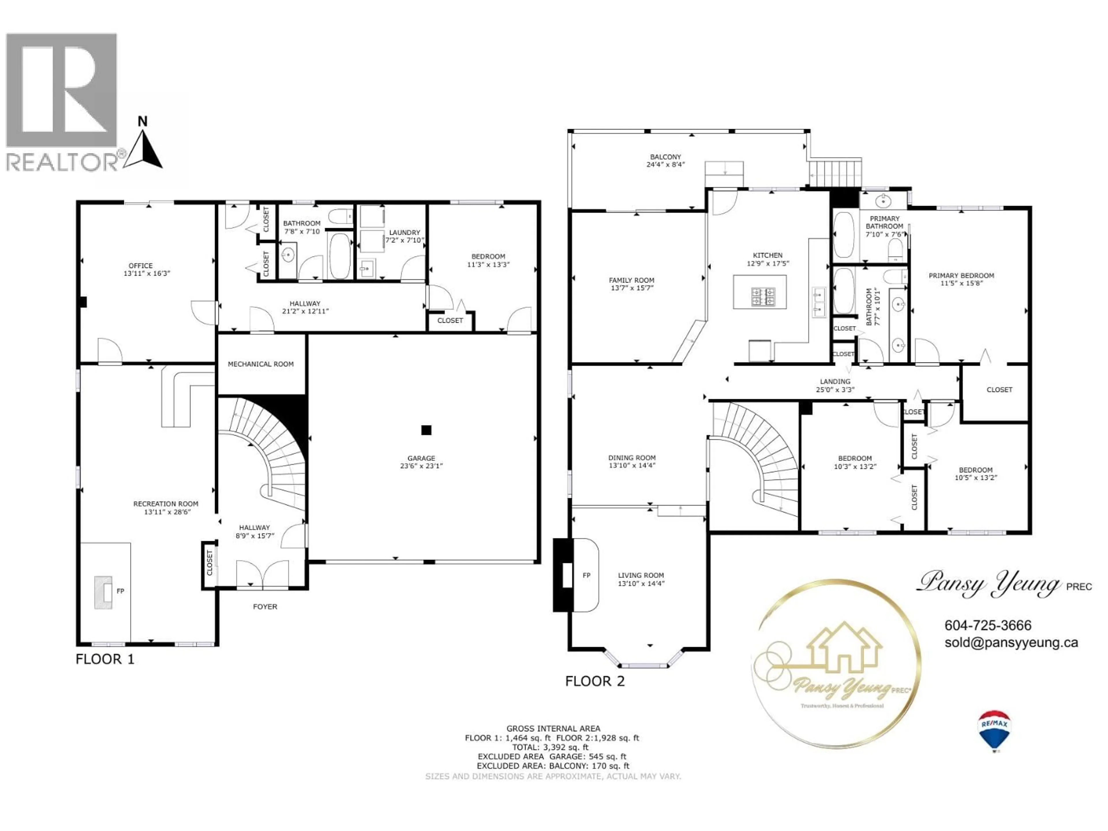 Floor plan for 2117 KNIGHTSWOOD PLACE, Burnaby British Columbia V5A4B9