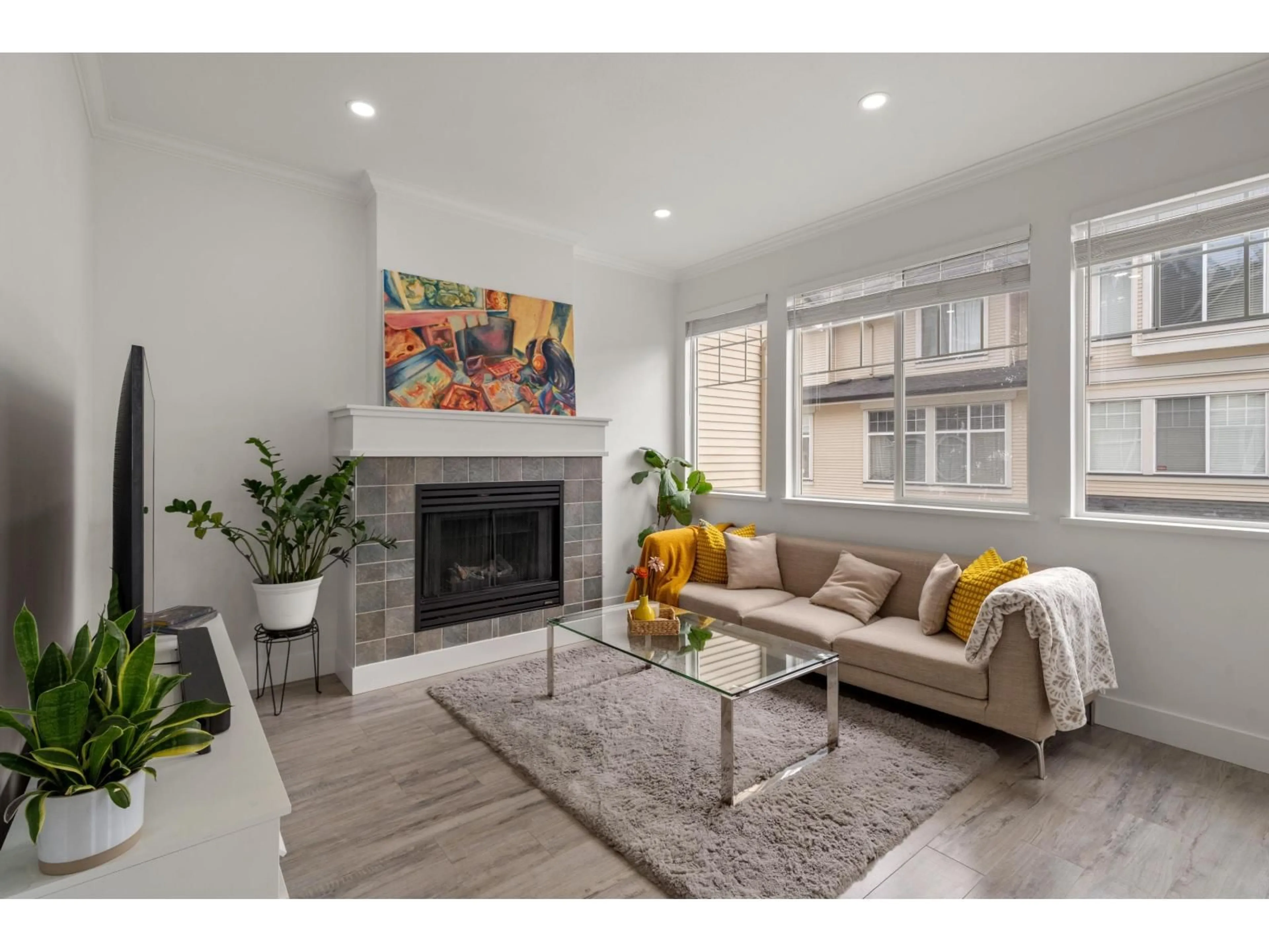 Living room with furniture, unknown for 48 - 8383 159 STREET, Surrey British Columbia V4N0W2