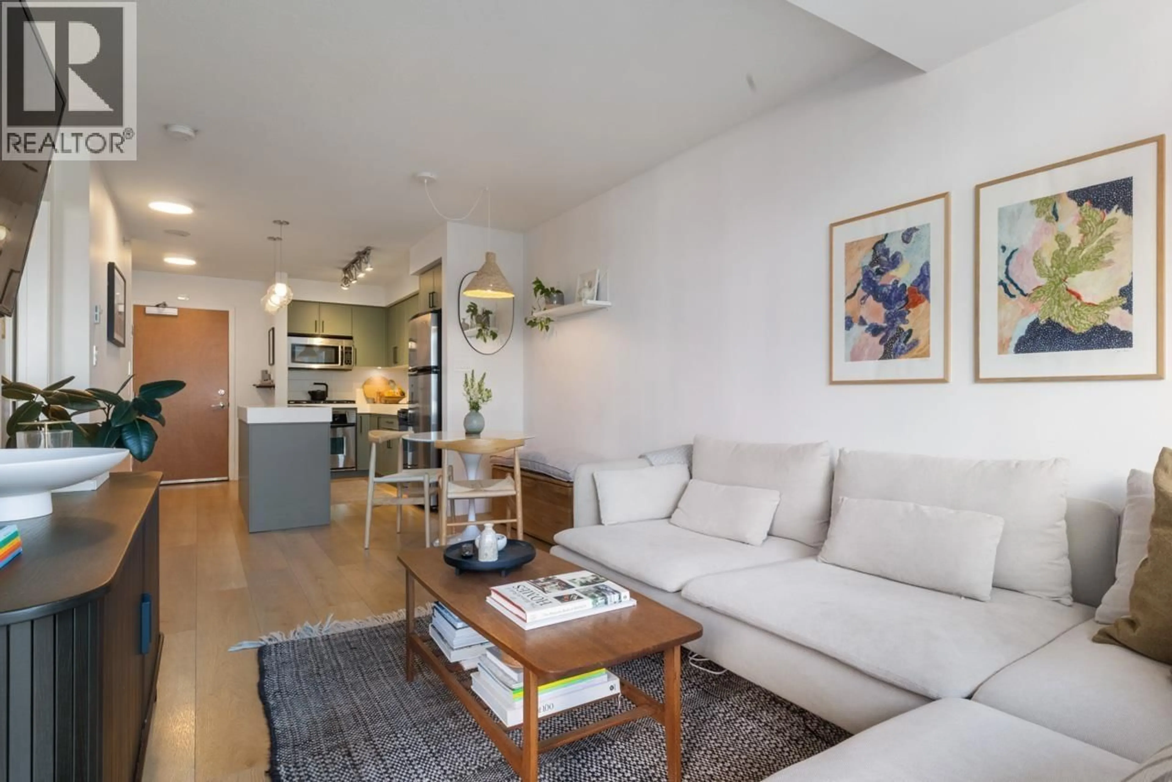 Living room with furniture, unknown for 404 - 2770 SOPHIA STREET, Vancouver British Columbia V5T0A4