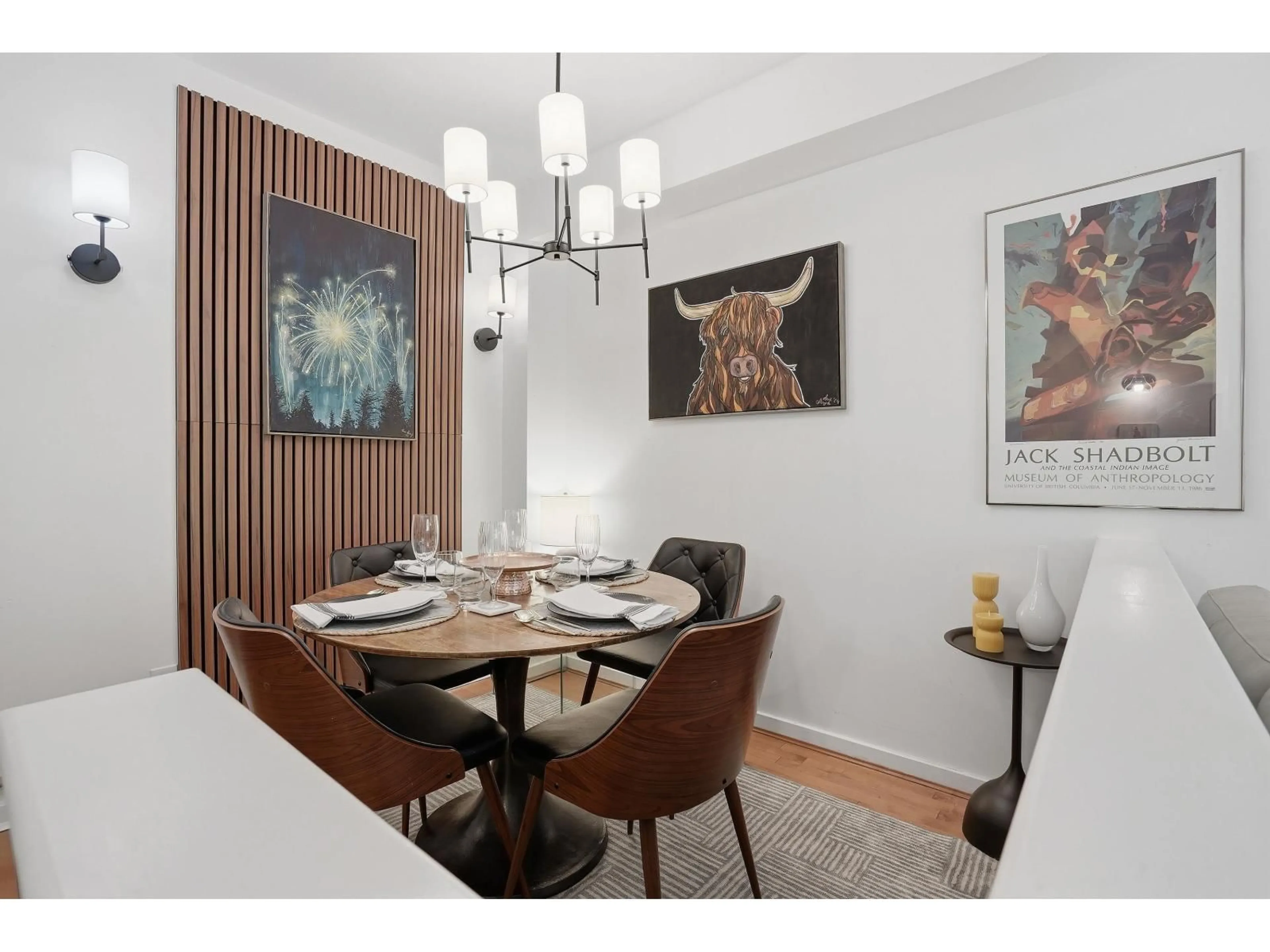 Dining room, wood/laminate floor for 2 - 15233 34 AVENUE, Surrey British Columbia V3Z2T7