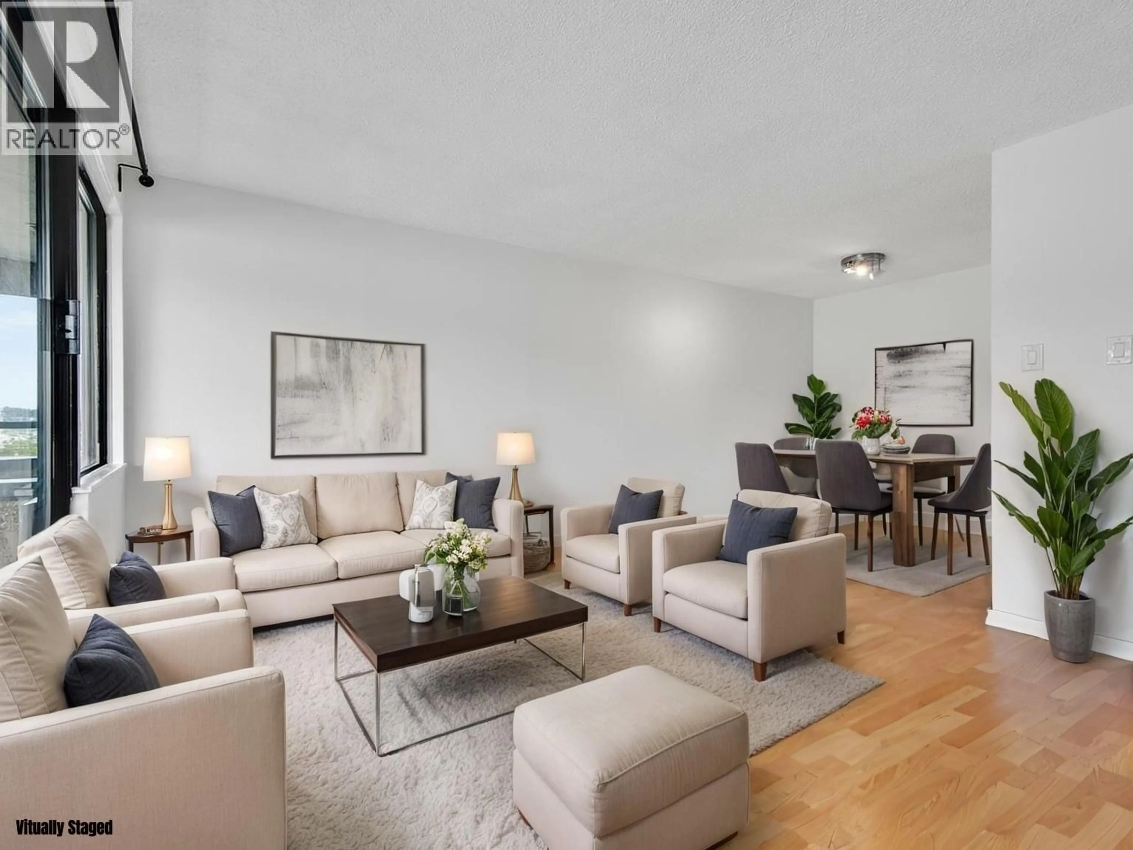 Living room with furniture, unknown for 704 - 1026 QUEENS AVENUE, New Westminster British Columbia V3M6B2