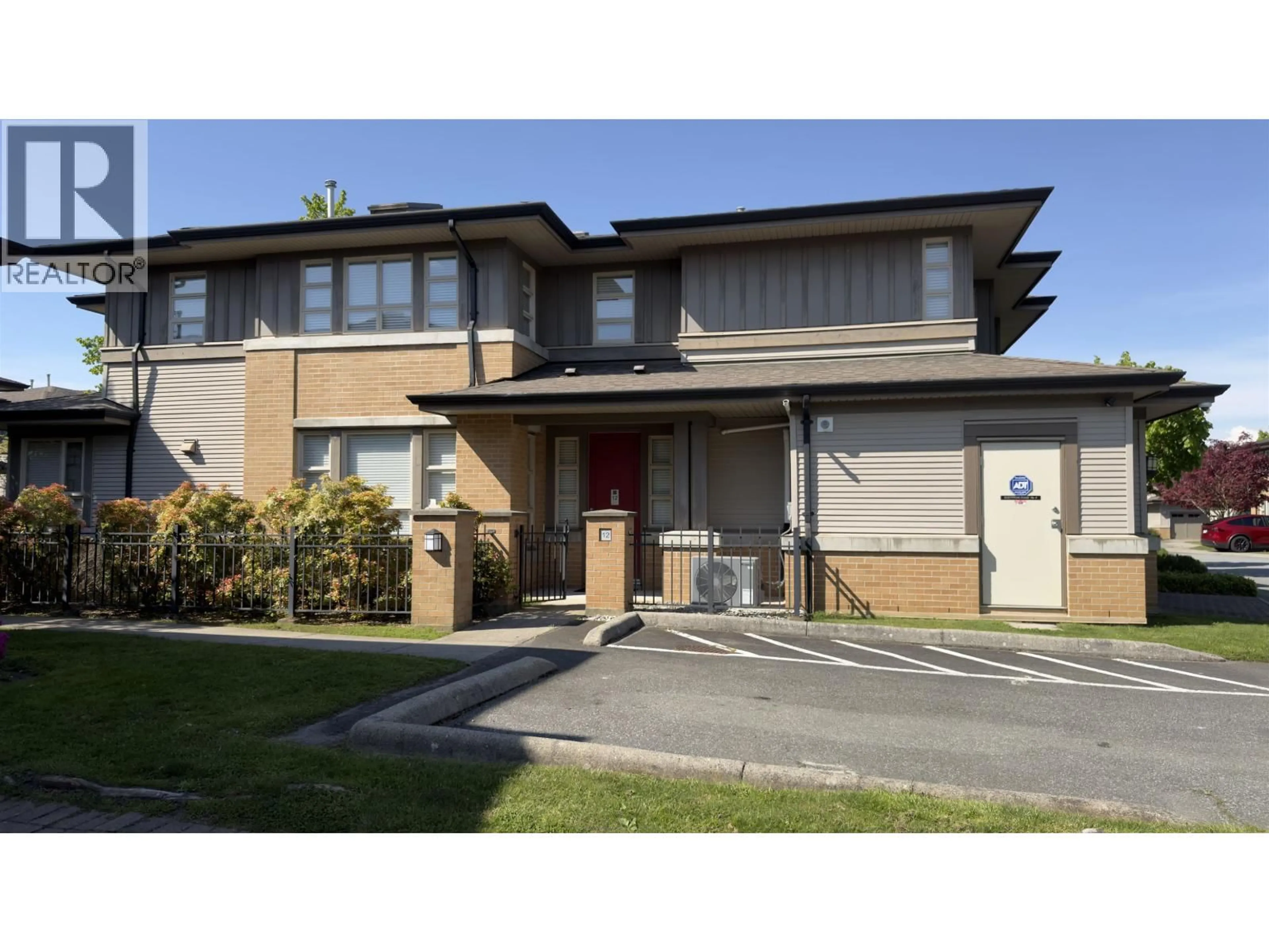 Home with vinyl exterior material, street for 12 - 6300 BIRCH STREET, Richmond British Columbia V6Y4K3