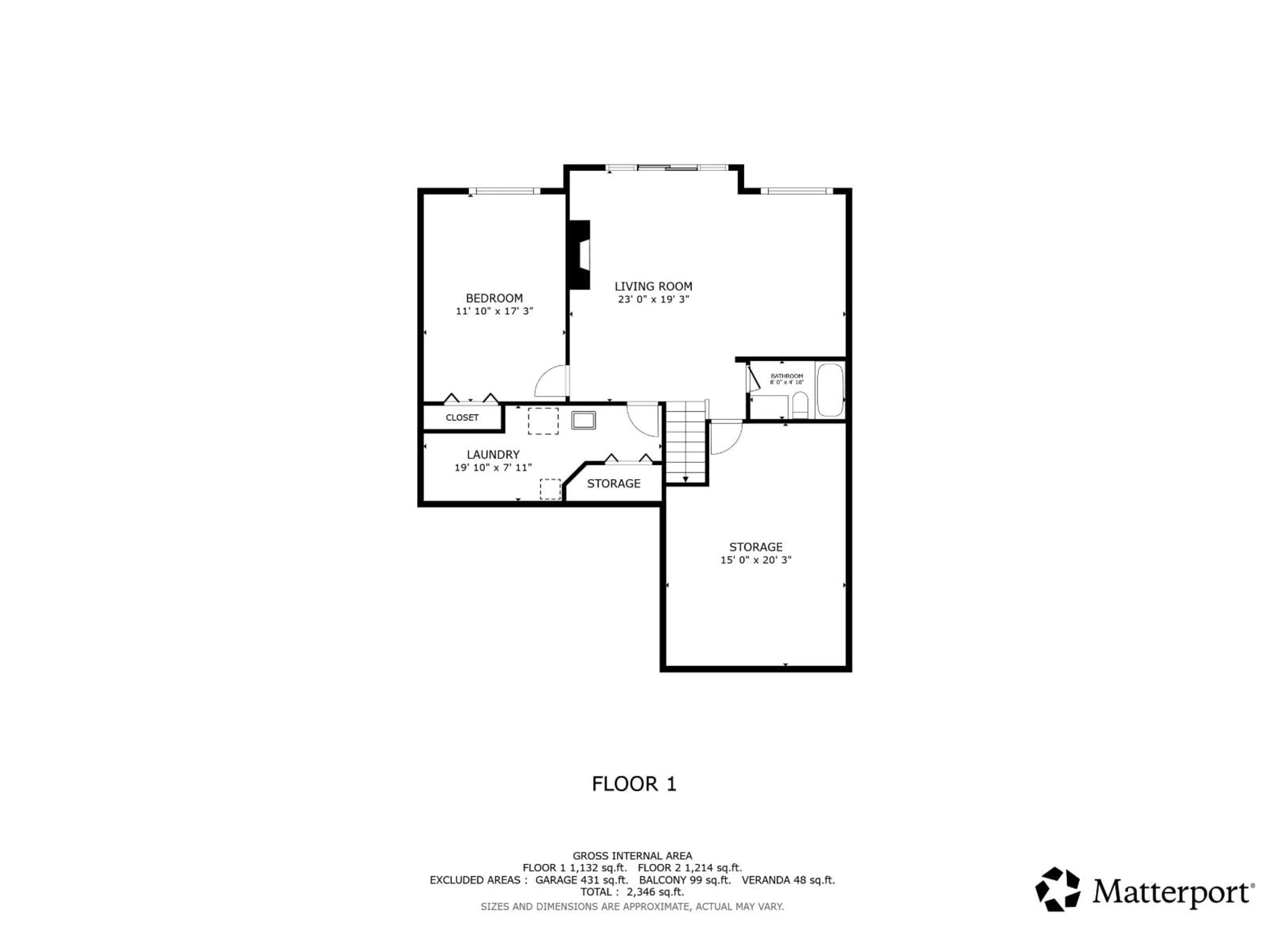 Floor plan for 51 - 5700 JINKERSON ROAD, Chilliwack British Columbia V2R5N6