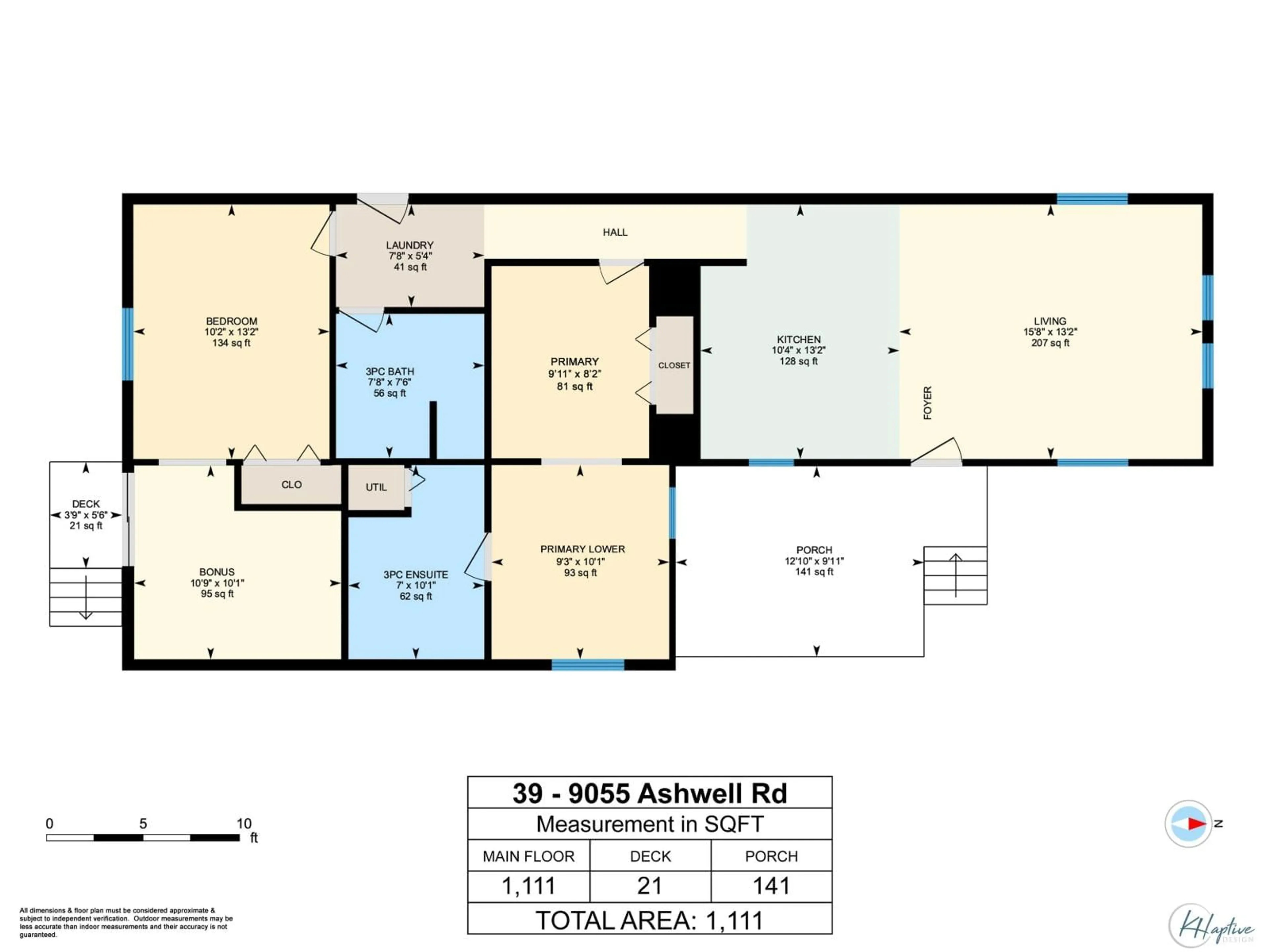 Floor plan for 39 - 9055 ASHWELL ROAD, Chilliwack British Columbia V2P7S6