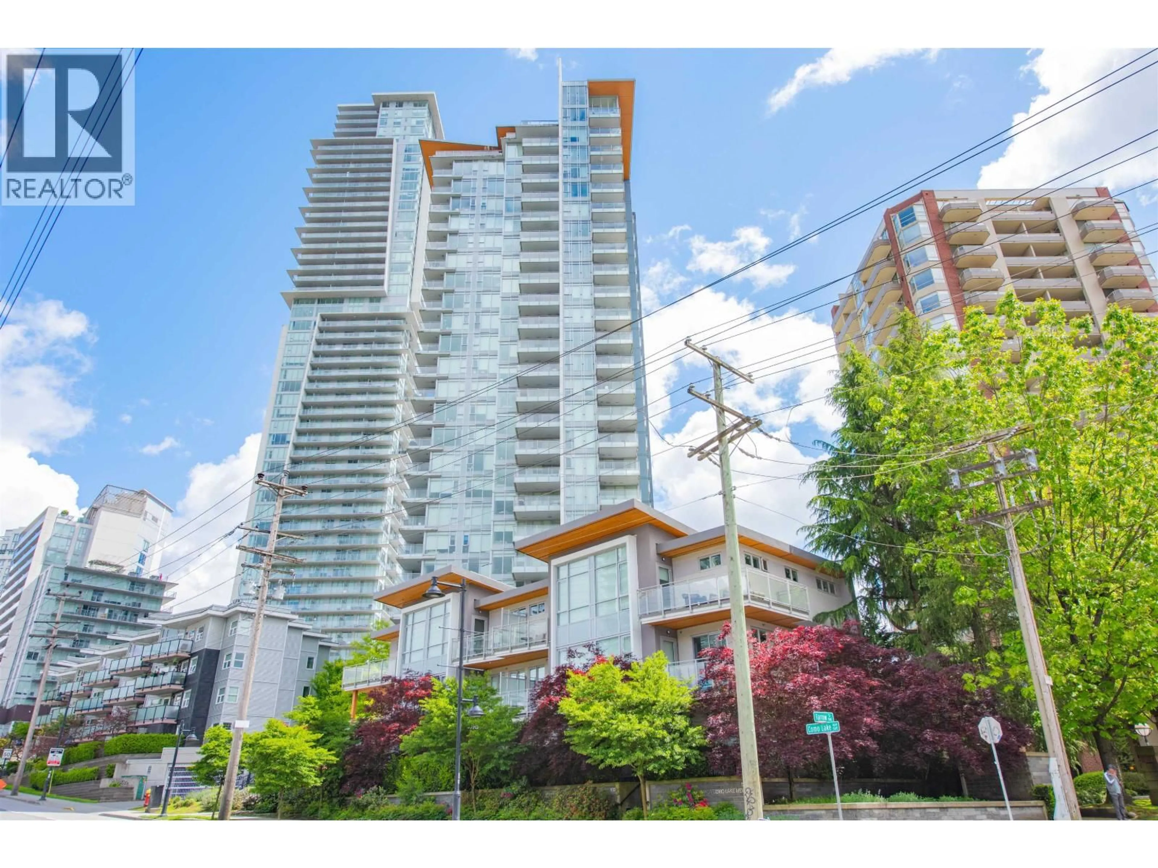 Patio, street for 1105 - 520 COMO LAKE AVENUE, Coquitlam British Columbia V3J0E8