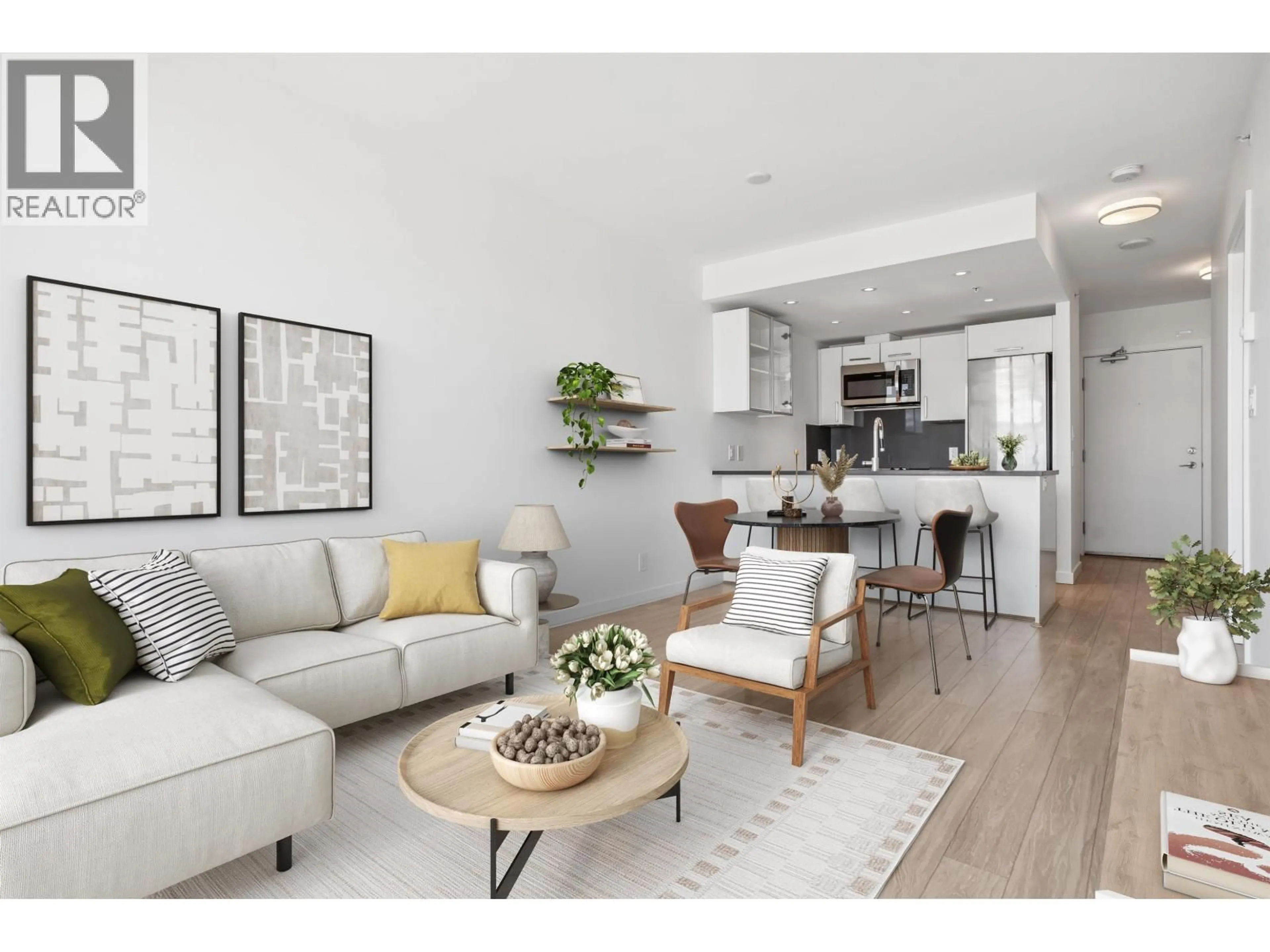 Living room with furniture, unknown for 559 - 955 HASTINGS STREET, Vancouver British Columbia V6A0G8