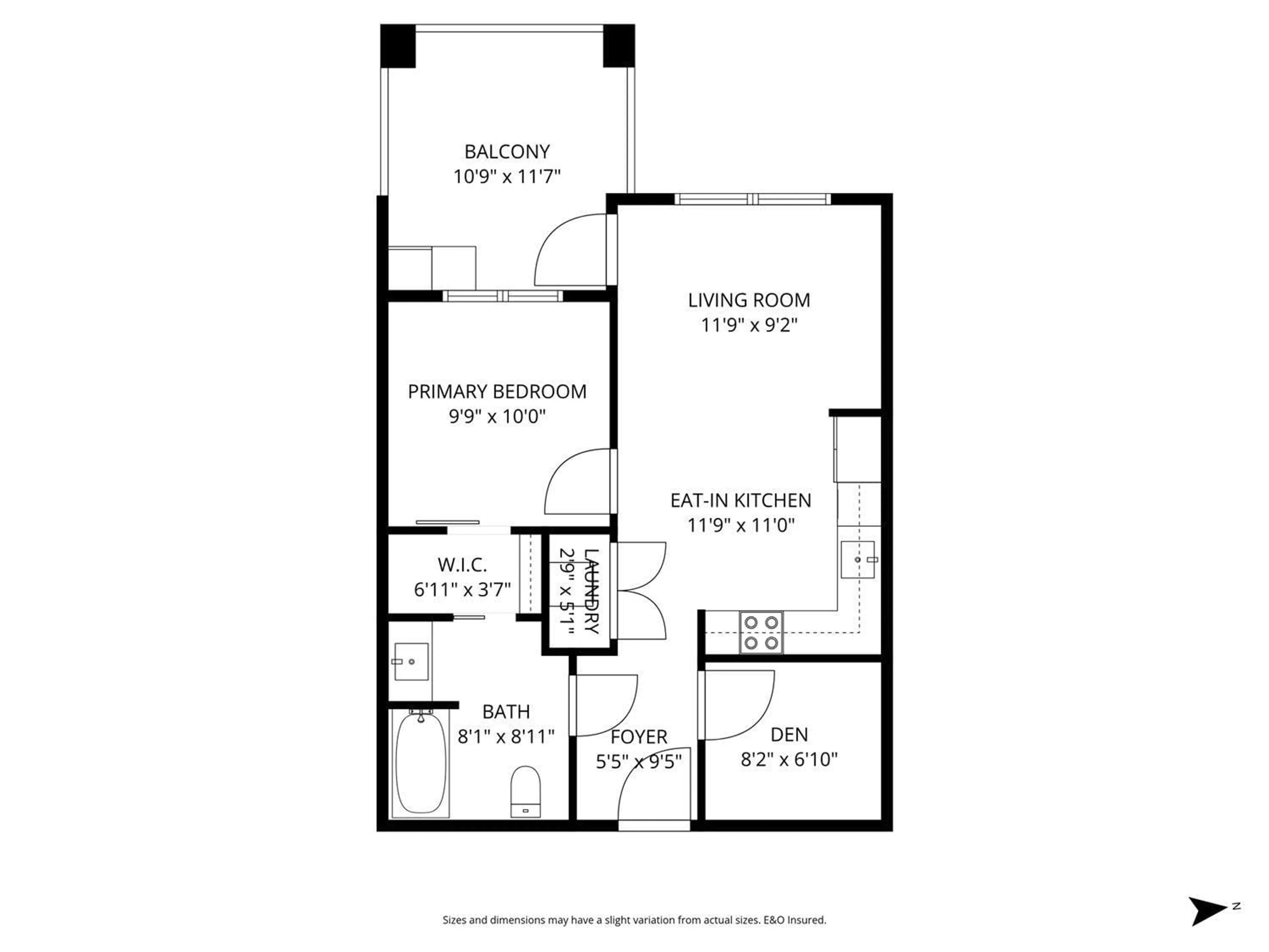 Floor plan for 202 - 45511 CAMPUS DRIVE, Chilliwack British Columbia V2R6K8