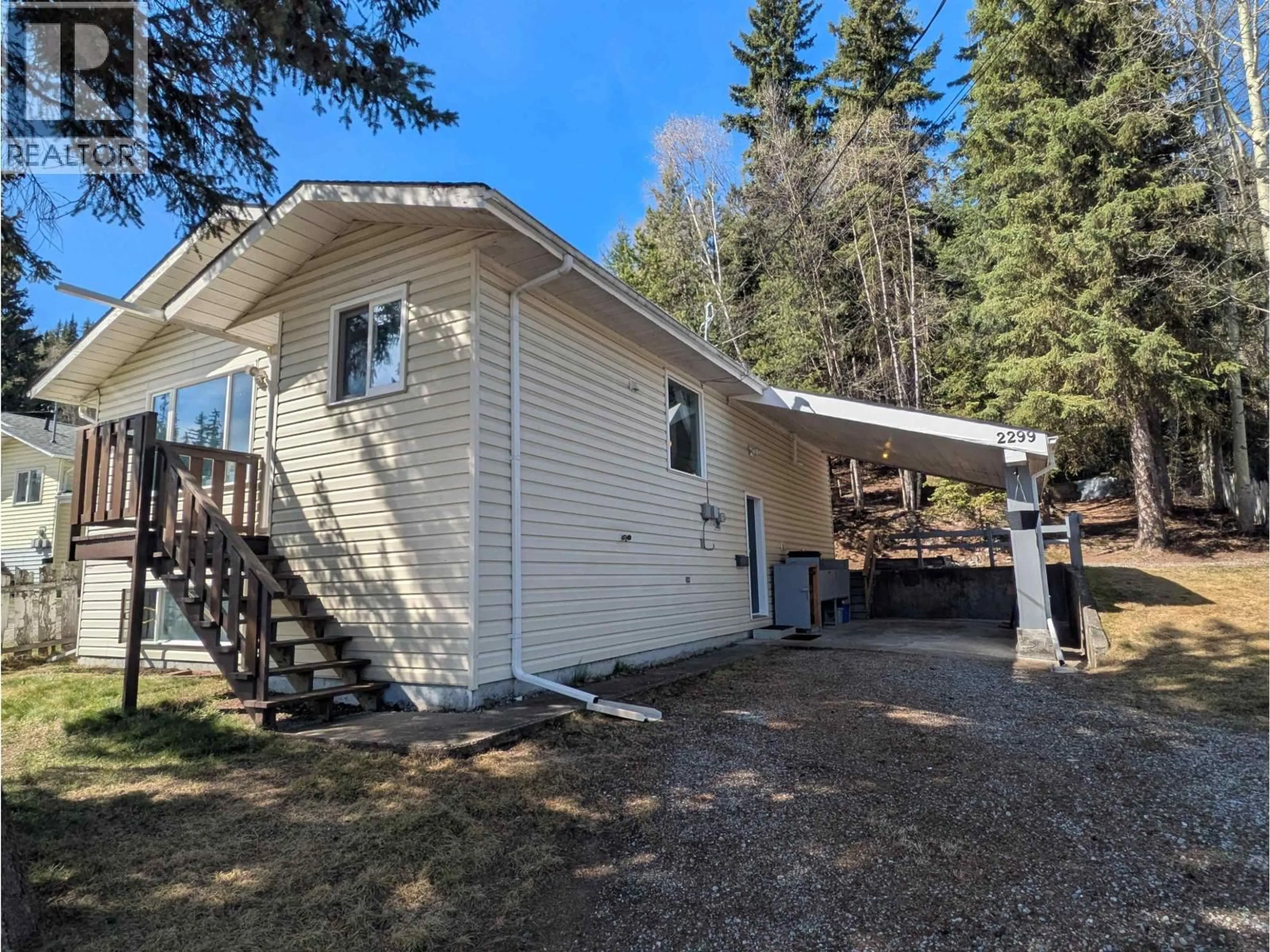 A pic from outside/outdoor area/front of a property/back of a property/a pic from drone, unknown for 2299 BEDARD ROAD, Prince George British Columbia V2K1L4