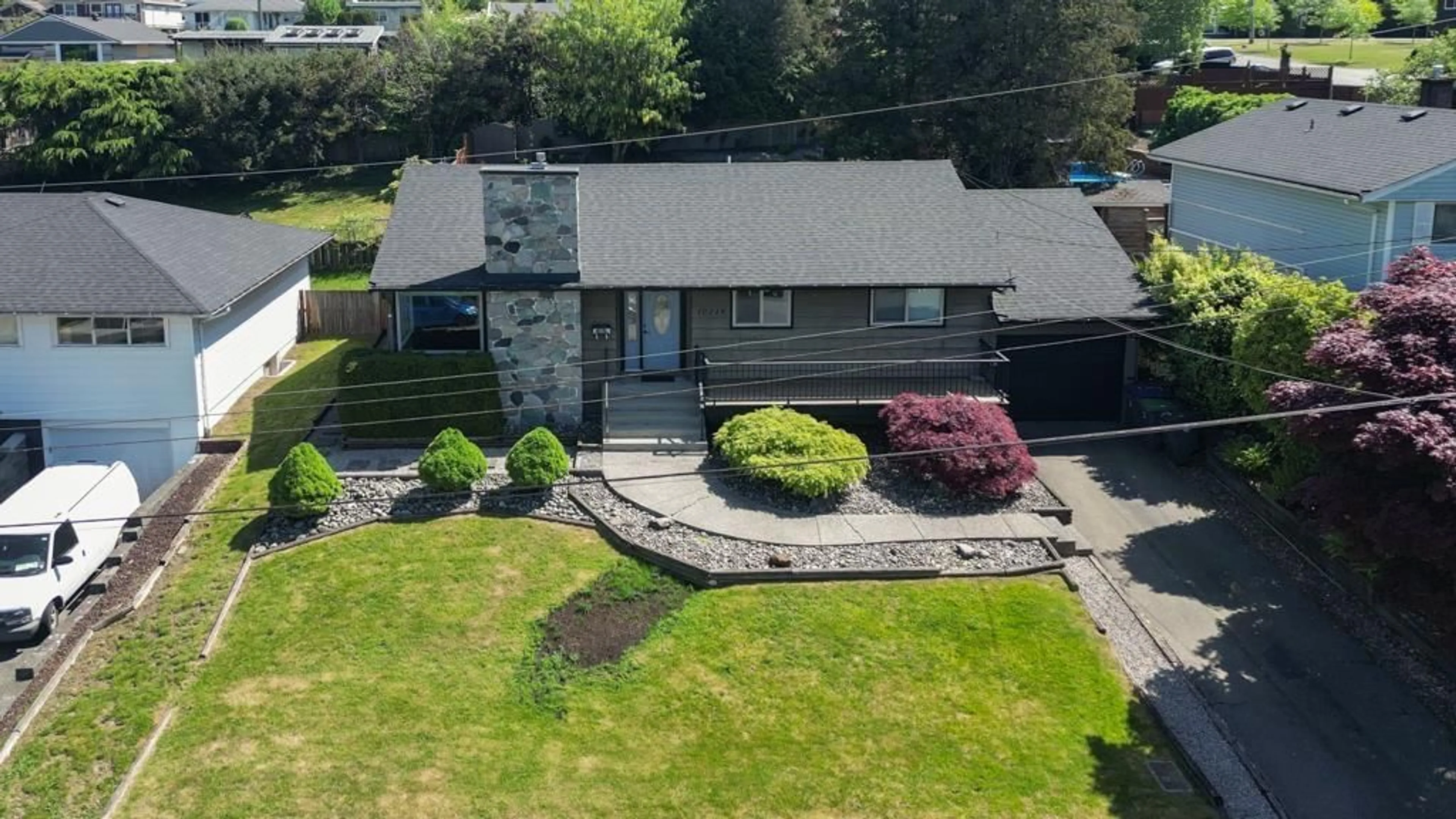 A pic from outside/outdoor area/front of a property/back of a property/a pic from drone, street for 10216 124 STREET, Surrey British Columbia V3V4T3