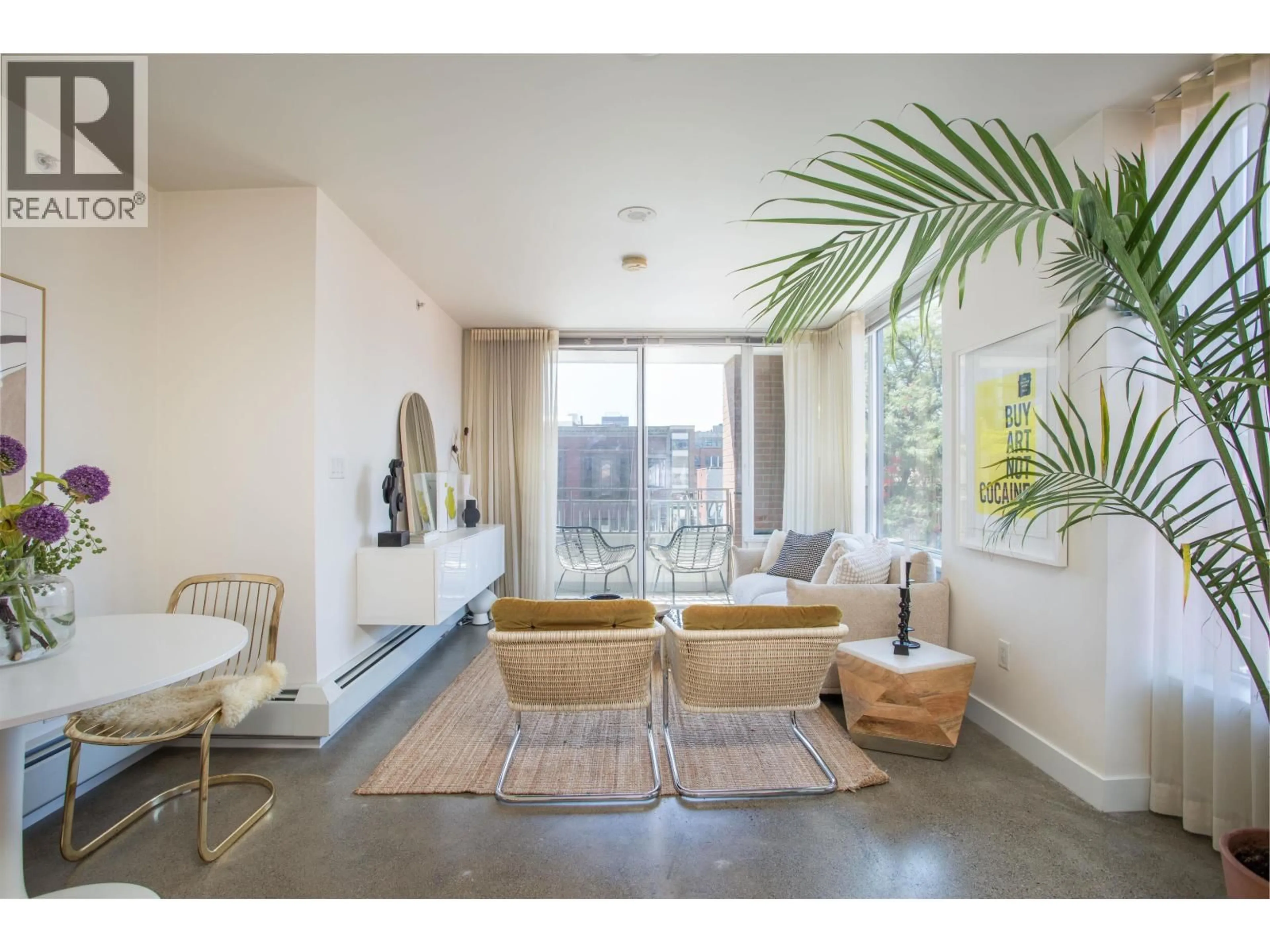 Living room with furniture, unknown for 307 - 231 PENDER STREET, Vancouver British Columbia V6A0G3