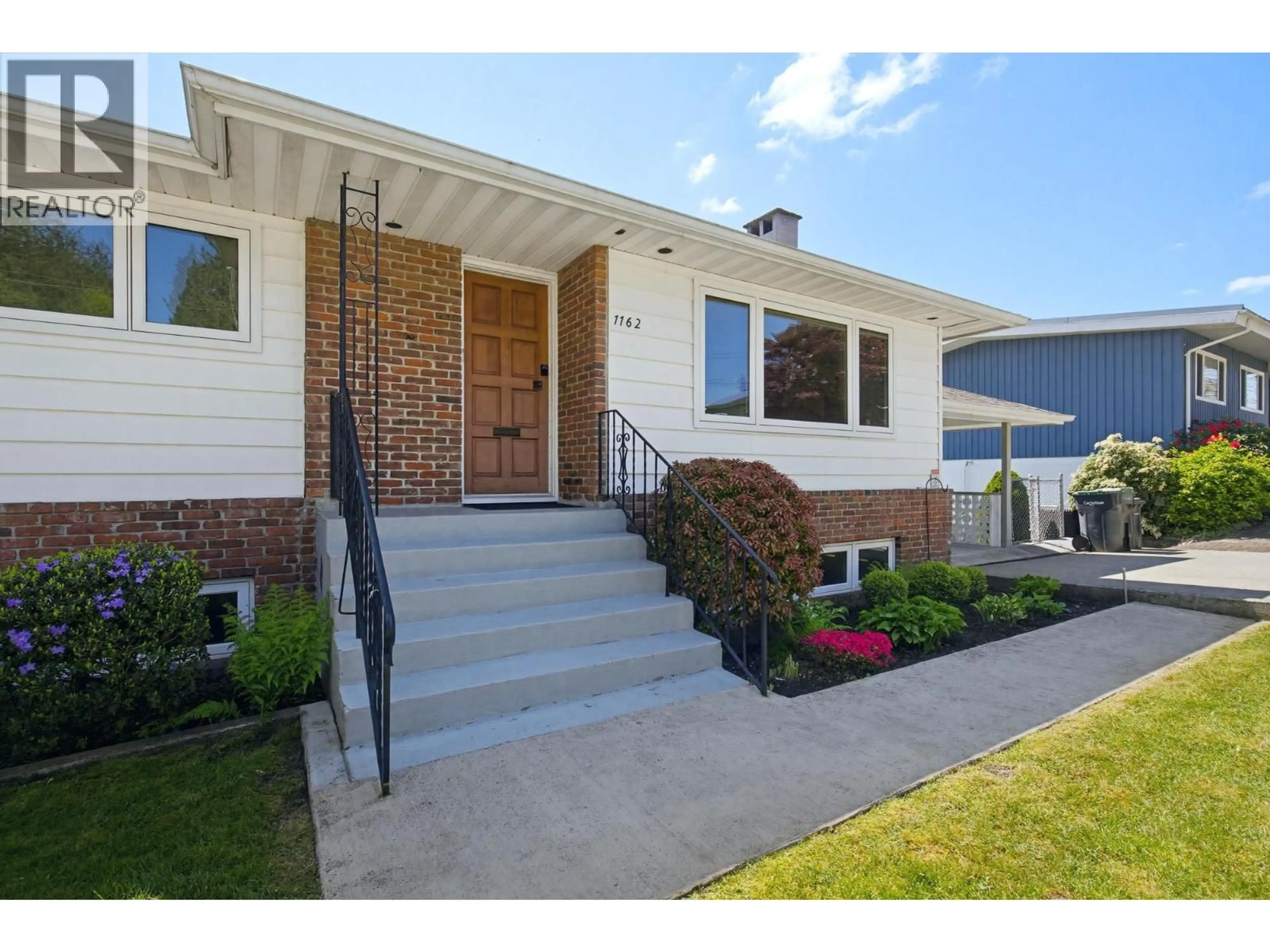 Home with brick exterior material, street for 1162 MADORE AVENUE, Coquitlam British Columbia V3K3B9