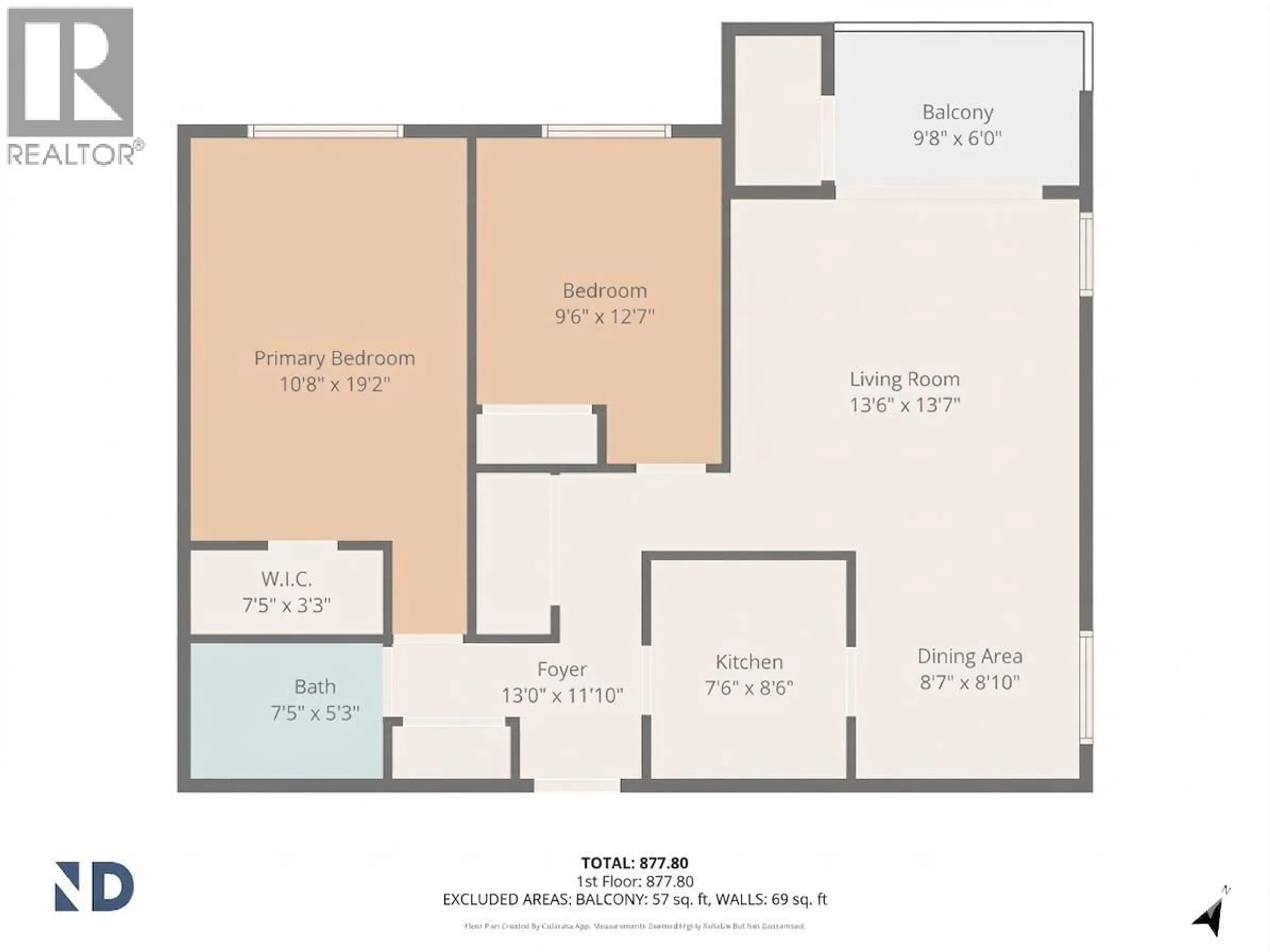 Floor plan for 322 - 8740 CITATION DRIVE, Richmond British Columbia V6Y3A3