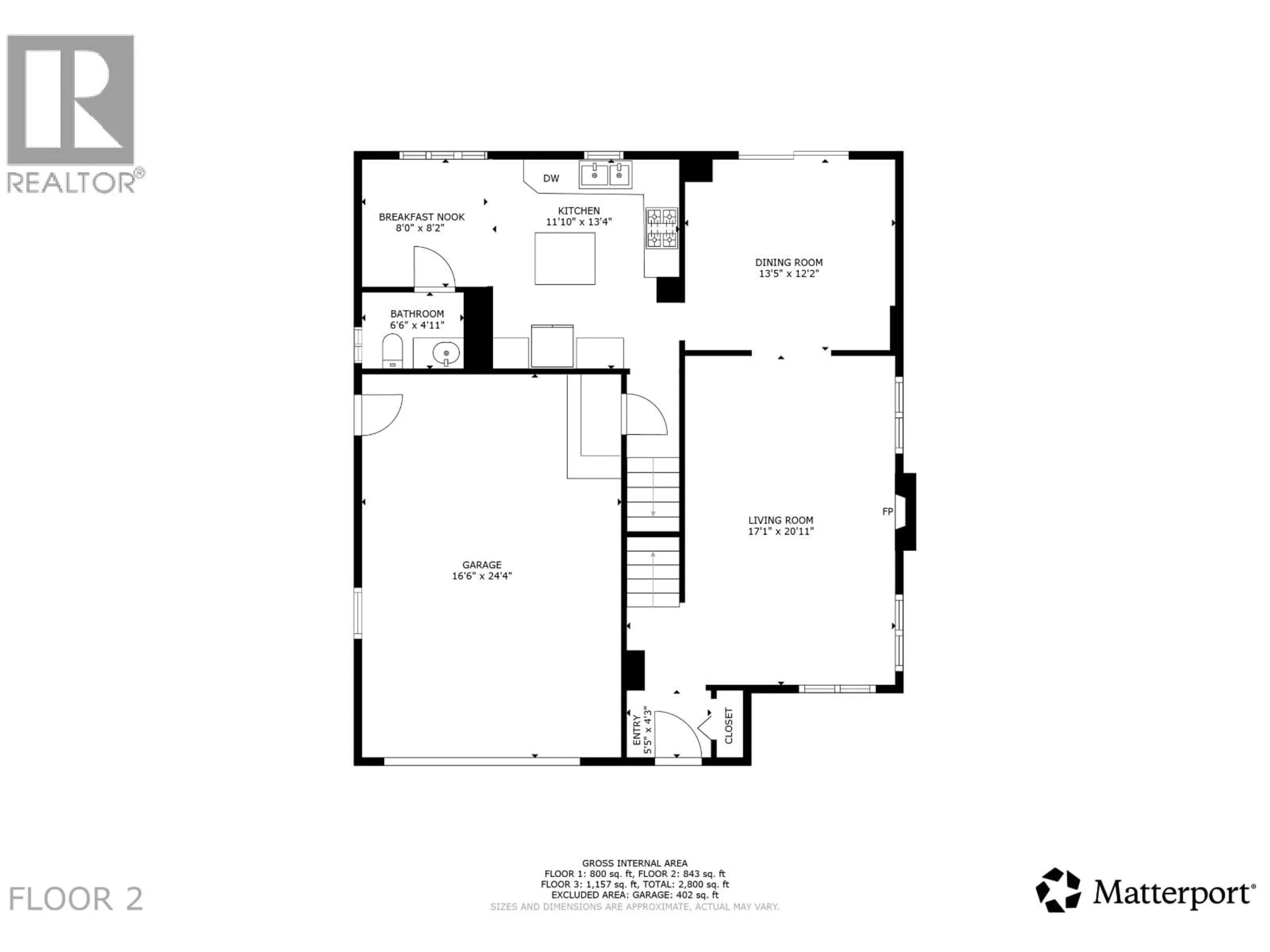 Floor plan for 11223 102 STREET, Fort St. John British Columbia V1J4T2