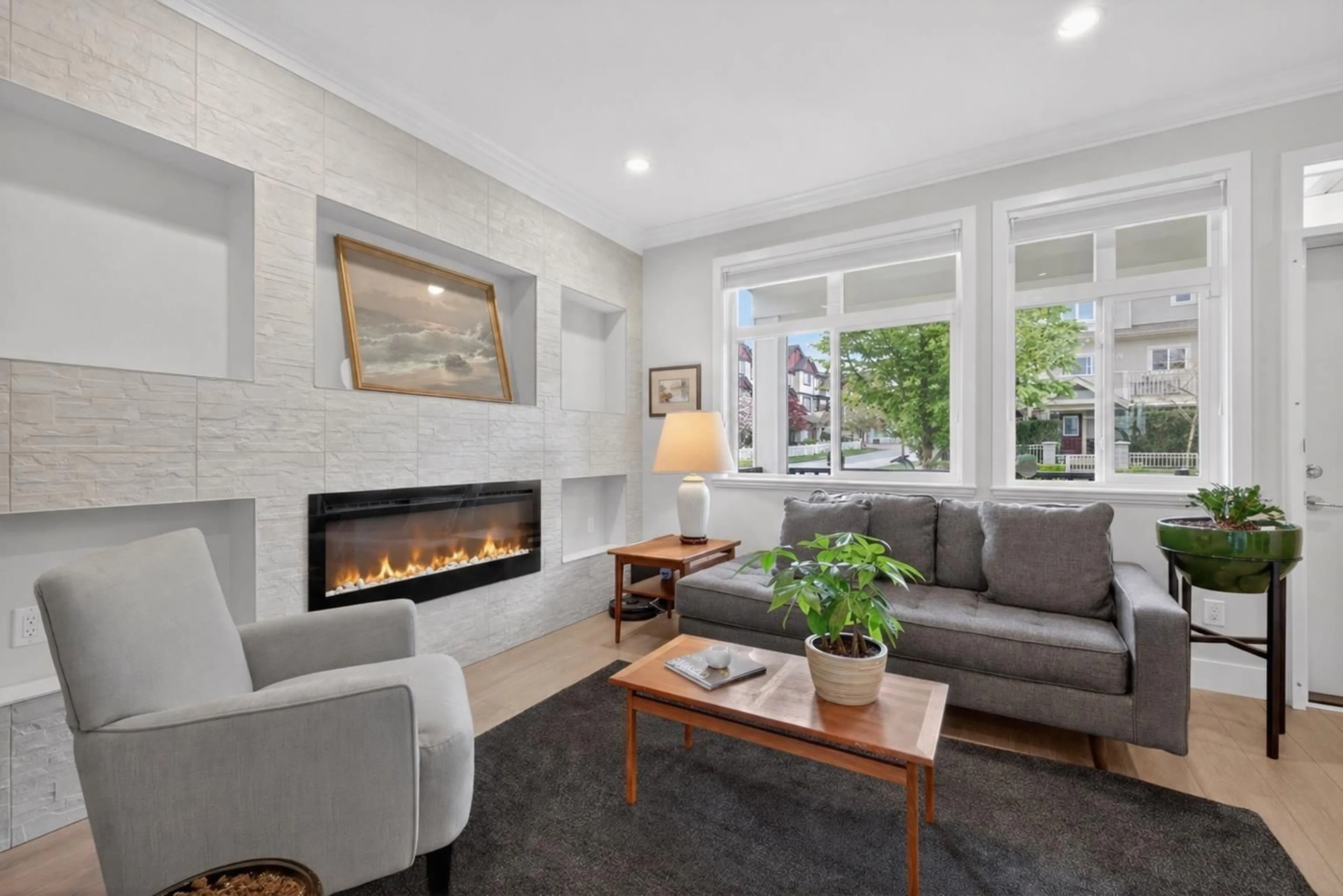 Living room with furniture, unknown for 1 - 7198 179 STREET, Surrey British Columbia V3S8C5
