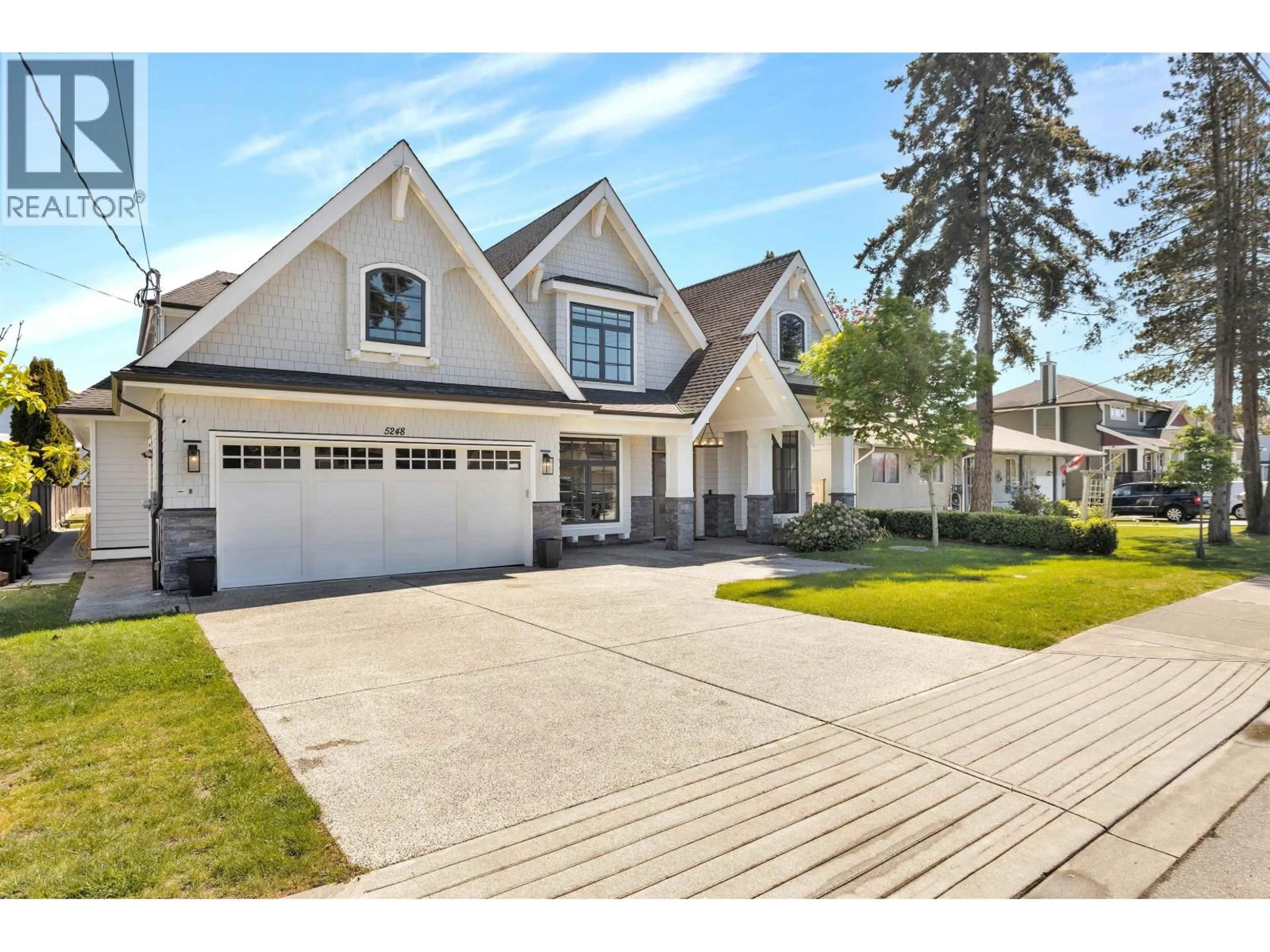 Home with brick exterior material, street for 5248 CENTRAL AVENUE, Ladner British Columbia V4K2H3