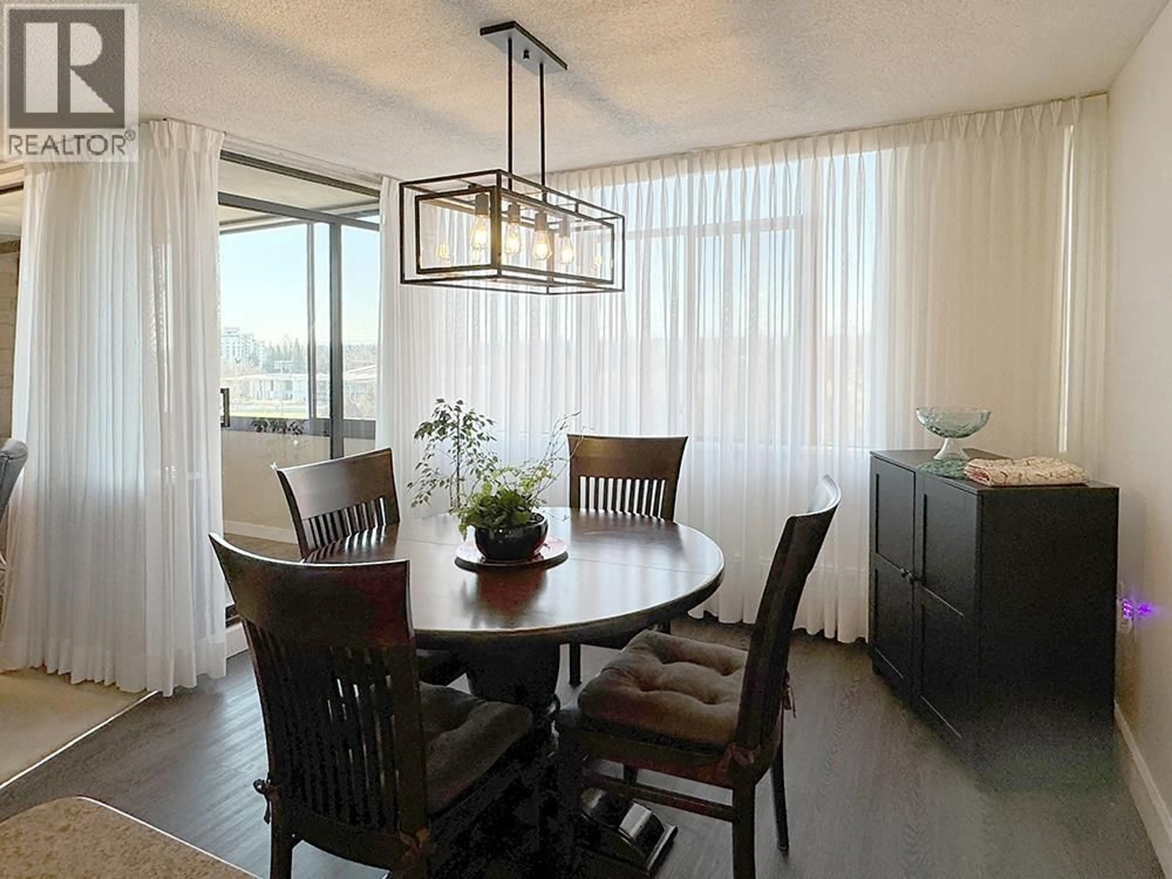 Dining room, wood/laminate floor for 1004 - 6651 MINORU BOULEVARD, Richmond British Columbia V6Y1Z2