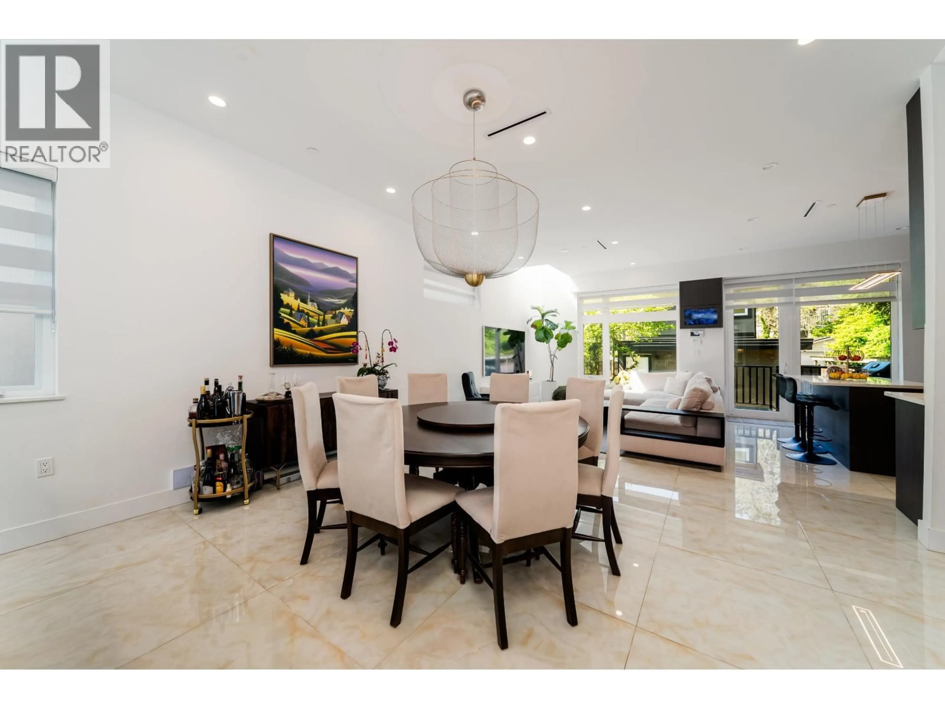Dining room, ceramic/tile floor for 6007 LARCH STREET, Vancouver British Columbia V6M4E5
