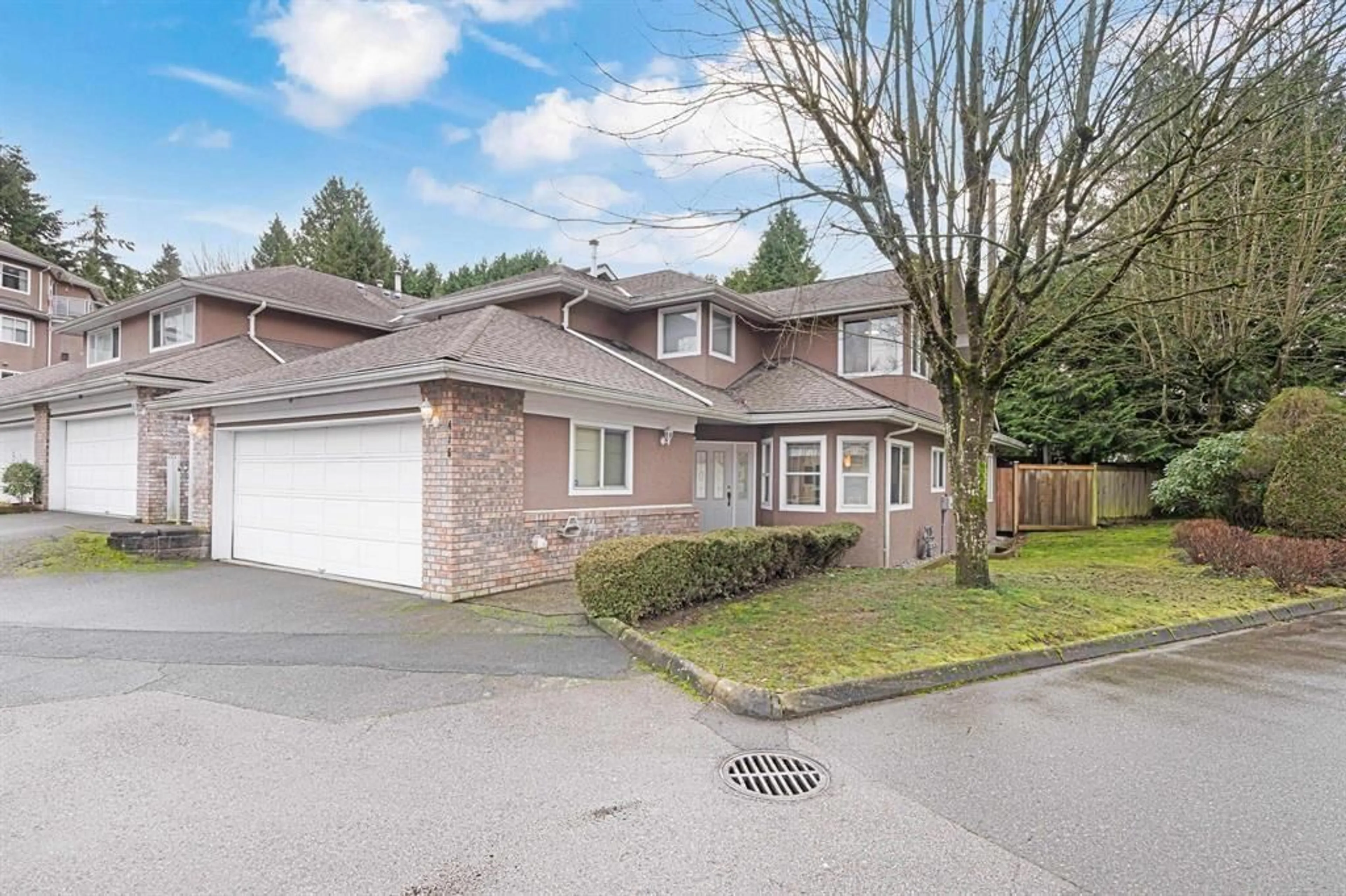 A pic from outside/outdoor area/front of a property/back of a property/a pic from drone, street for 416 - 6866 NICHOLSON ROAD, Delta British Columbia V4E3M6