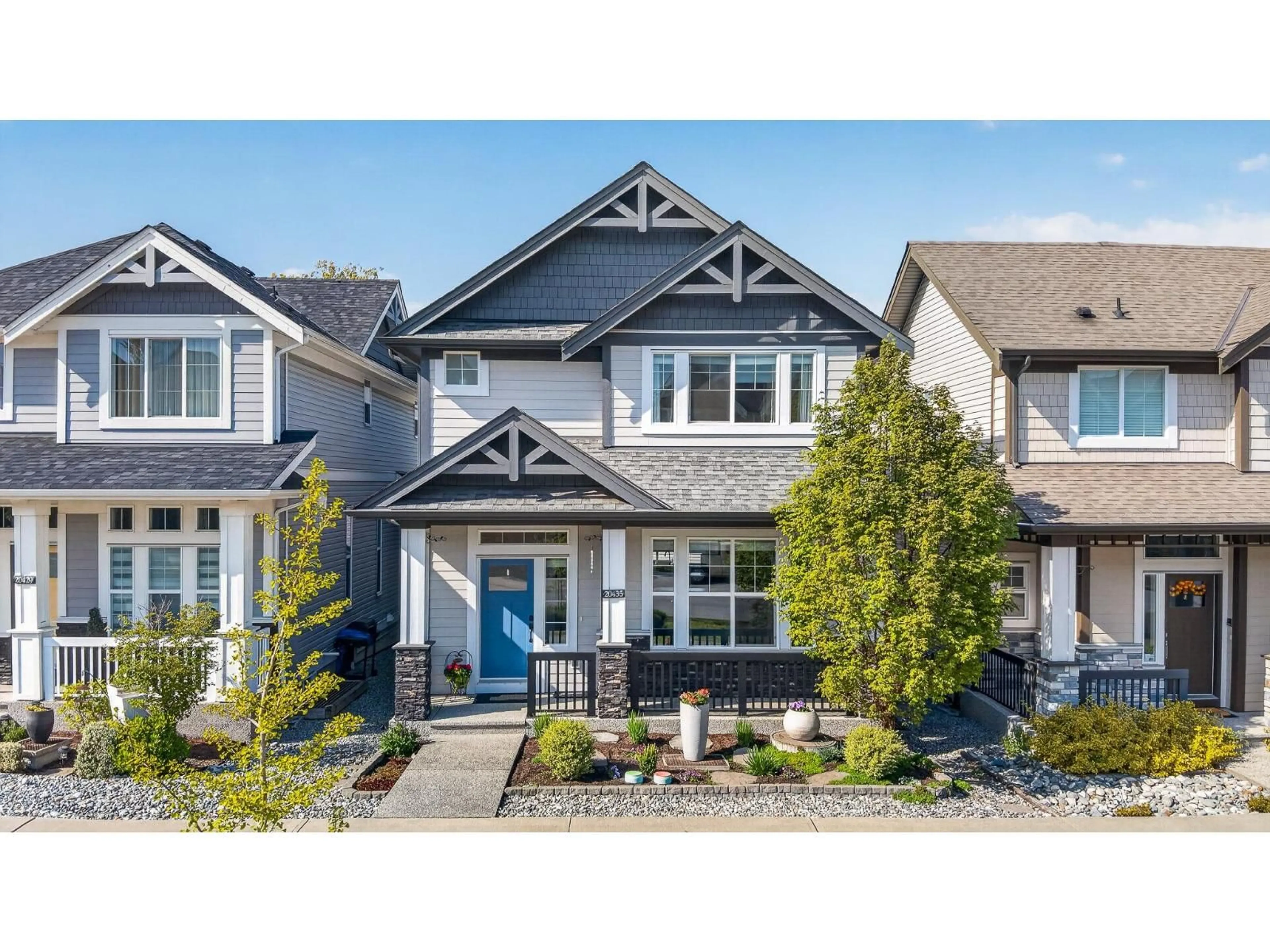 Home with vinyl exterior material, street for 20435 82 AVENUE, Langley British Columbia V2Y0S3