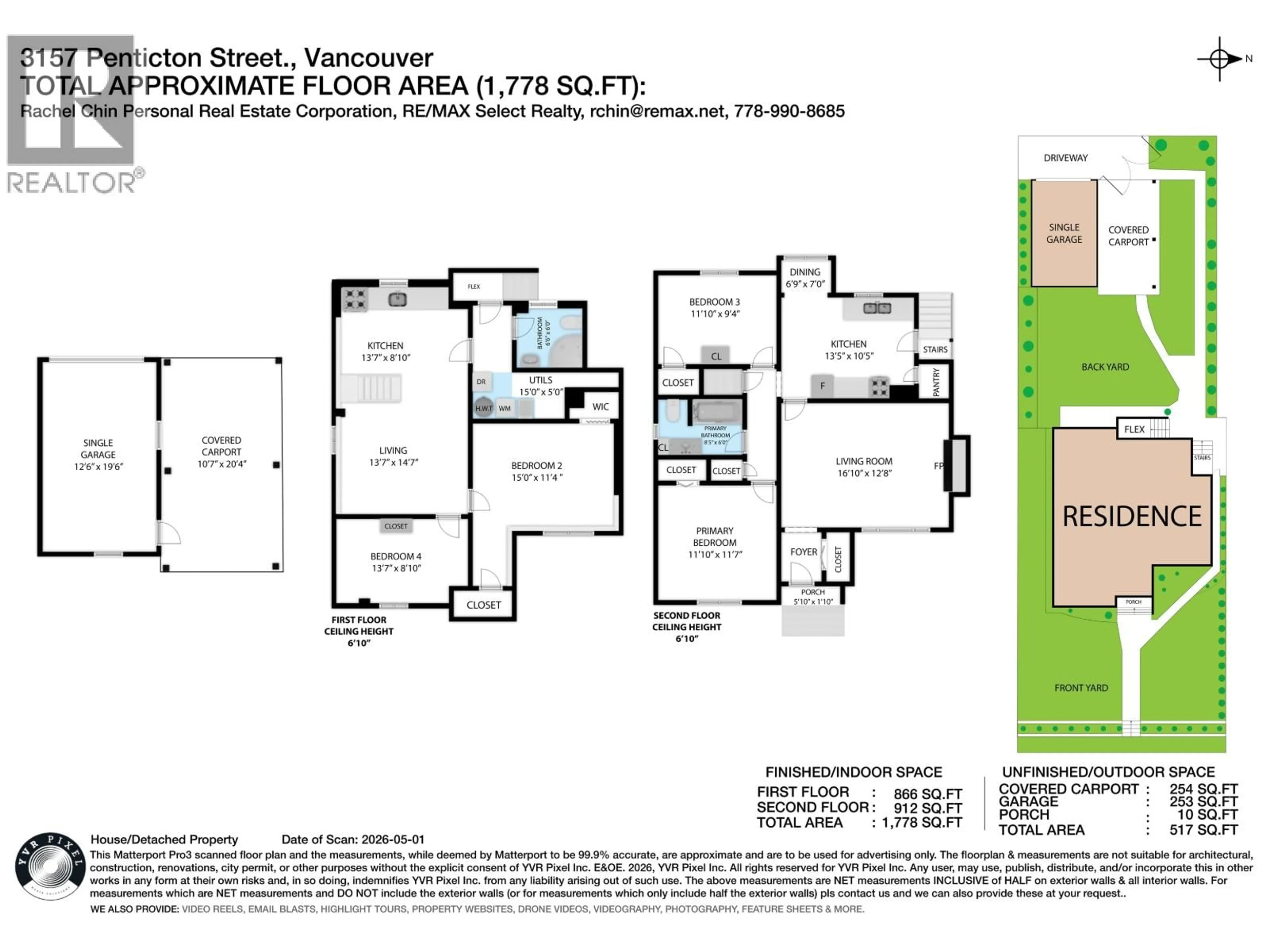 Floor plan for 3157 PENTICTON STREET, Vancouver British Columbia V5M3C6