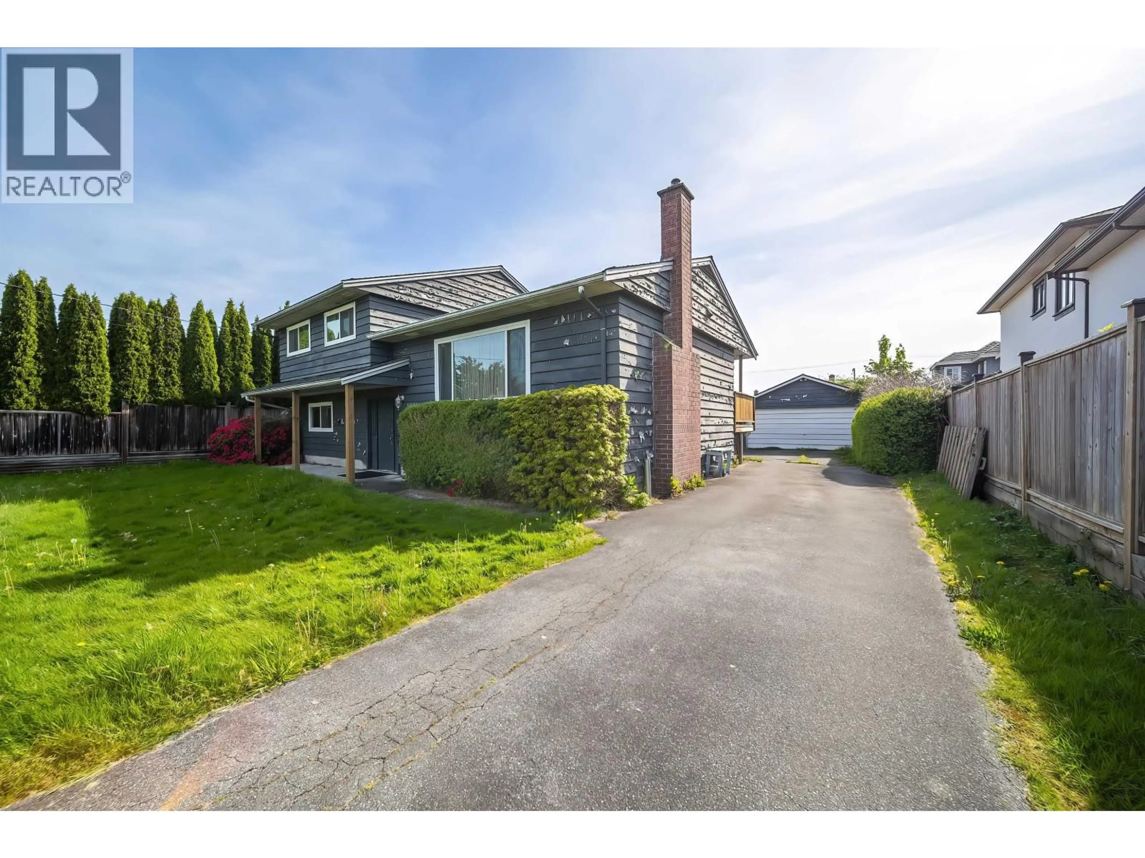 A pic from outside/outdoor area/front of a property/back of a property/a pic from drone, street for 9891 PINEWELL CRESCENT, Richmond British Columbia V7A2C7