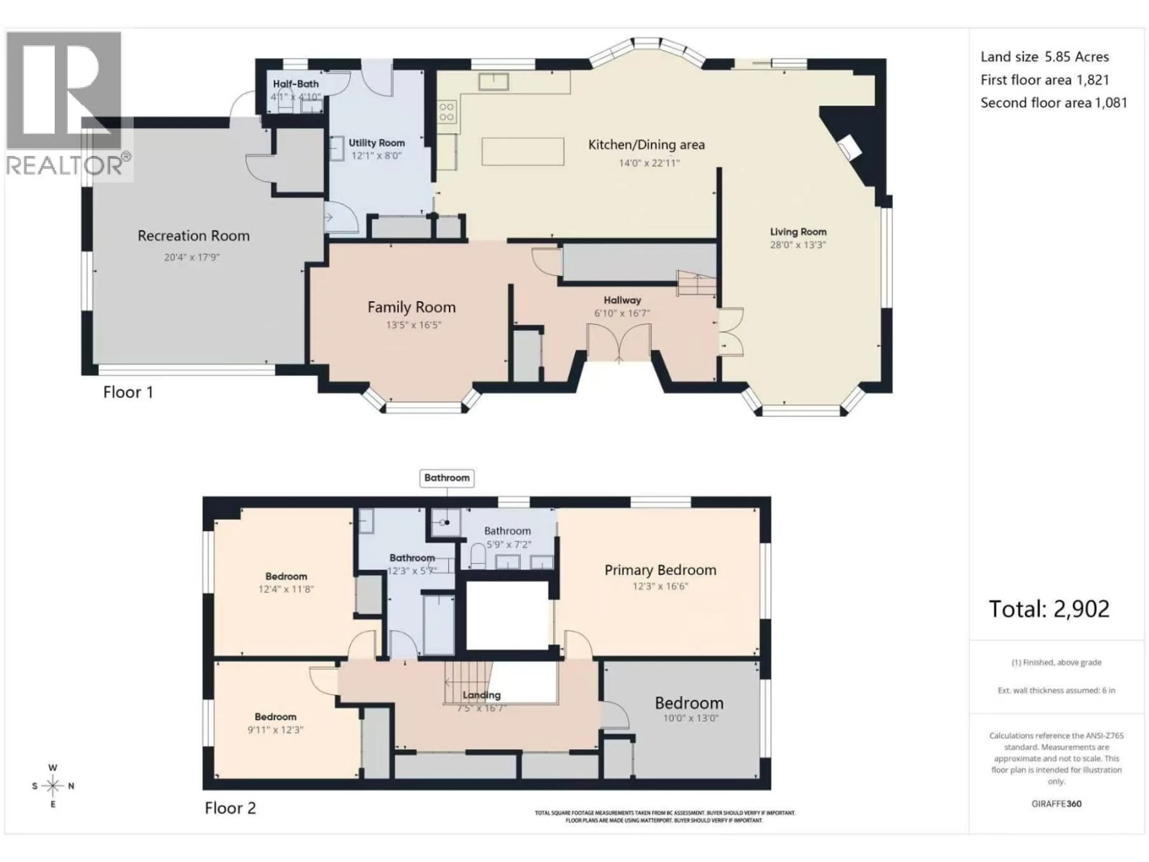 Floor plan for 13205 CEDAR WAY, Maple Ridge British Columbia V4R2T4