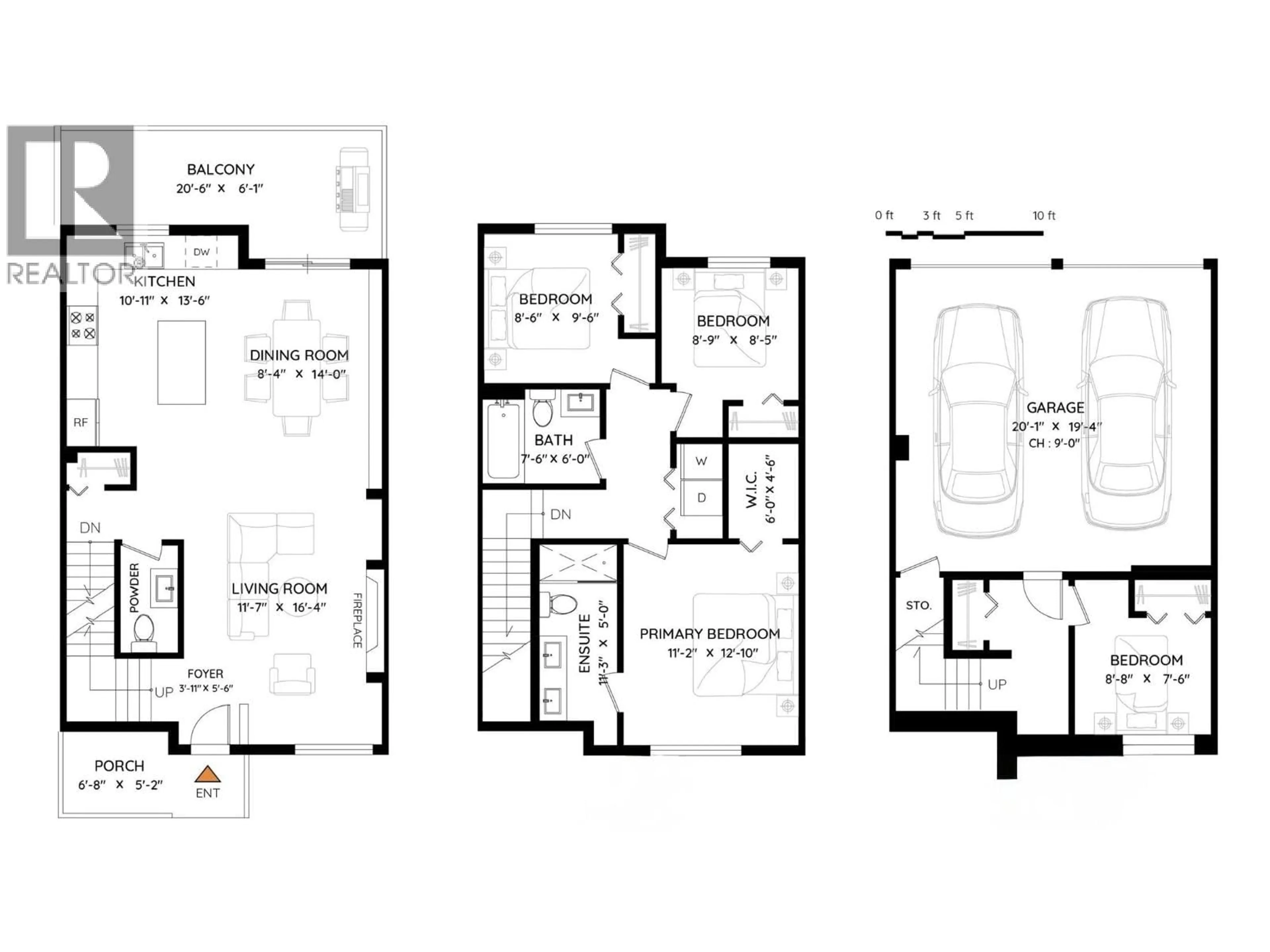 Floor plan for 18 - 3500 BURKE VILLAGE PROMENADE, Vancouver British Columbia V3E0N2