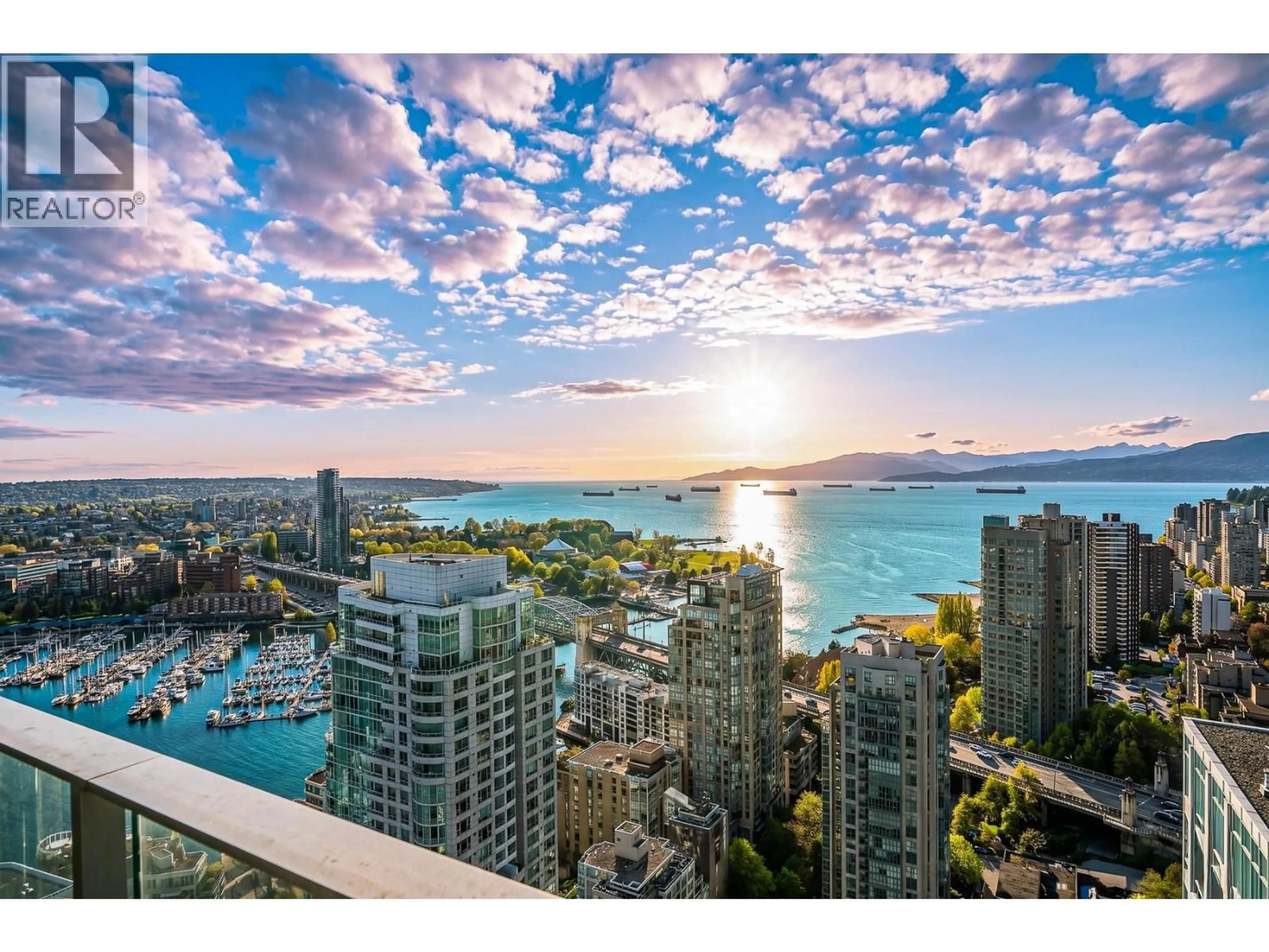 A pic from outside/outdoor area/front of a property/back of a property/a pic from drone, water/lake/river/ocean view for 4105 - 1480 HOWE STREET, Vancouver British Columbia V6Z0G5