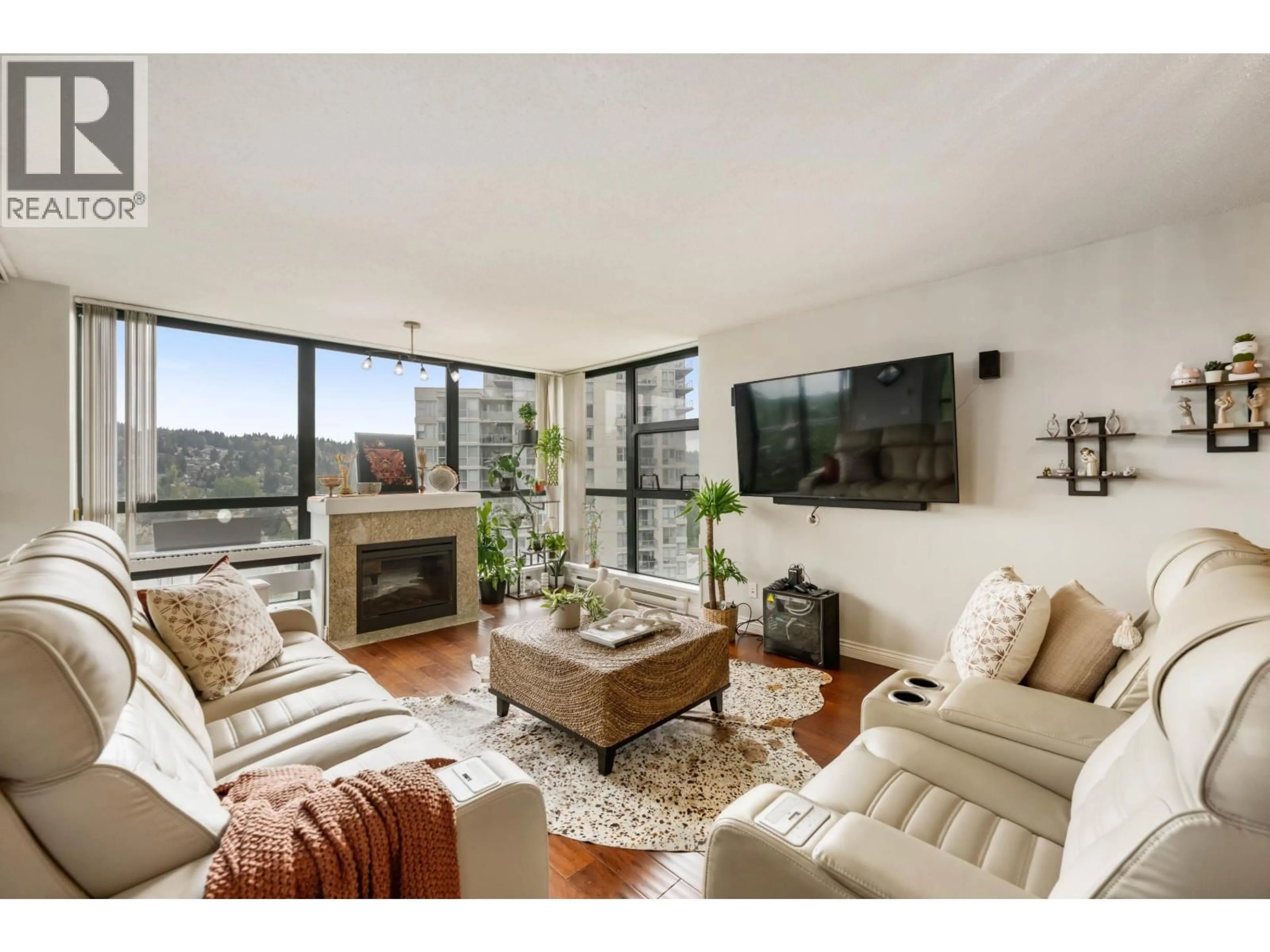 Living room with furniture, unknown for 1403 - 288 UNGLESS WAY, Port Moody British Columbia V3H0C9