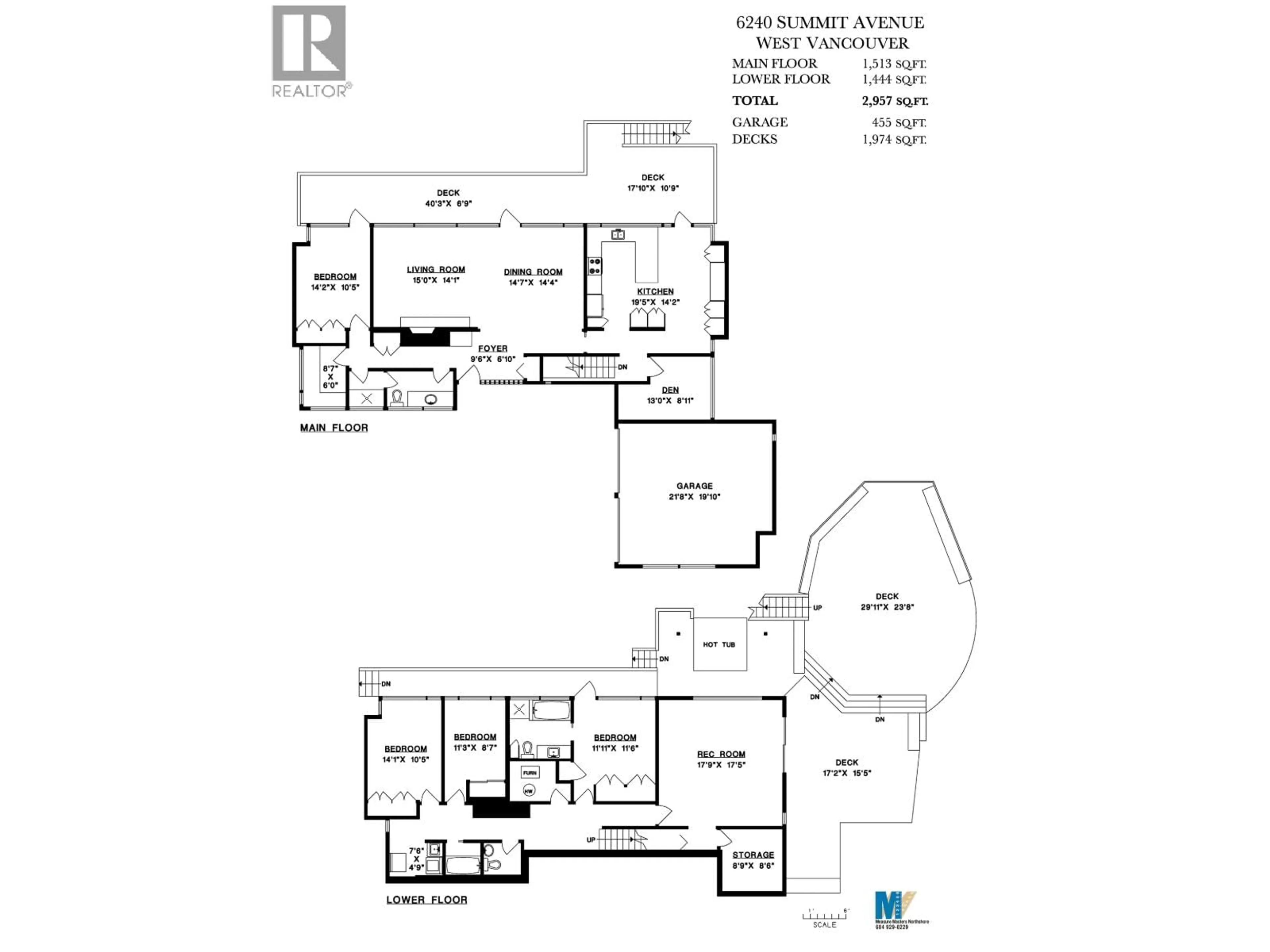 Floor plan for 6240 SUMMIT AVENUE, West Vancouver British Columbia V7W1Y2