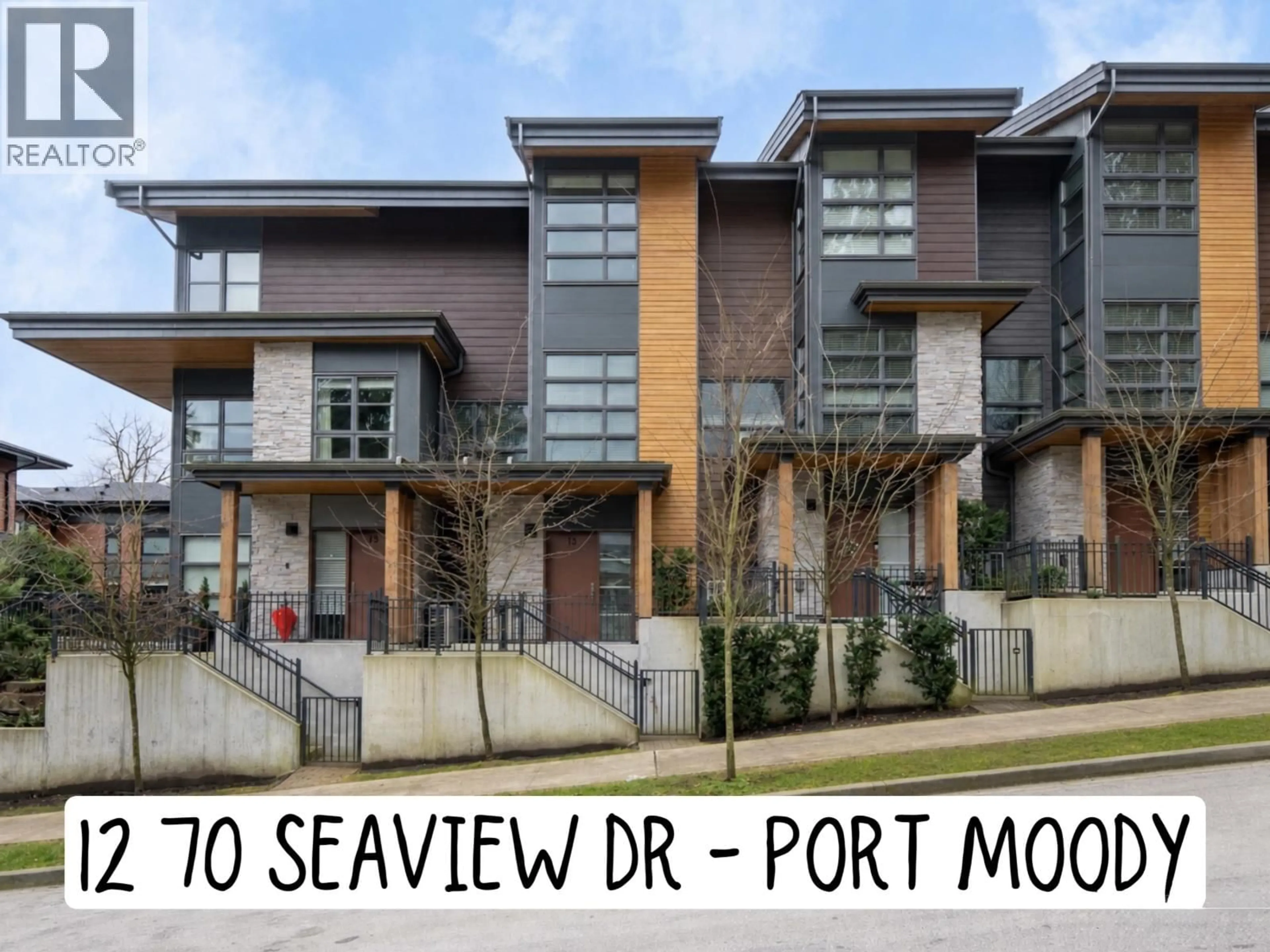 Home with brick exterior material, street for 12 - 70 SEAVIEW DRIVE, Port Moody British Columbia V3H0J9