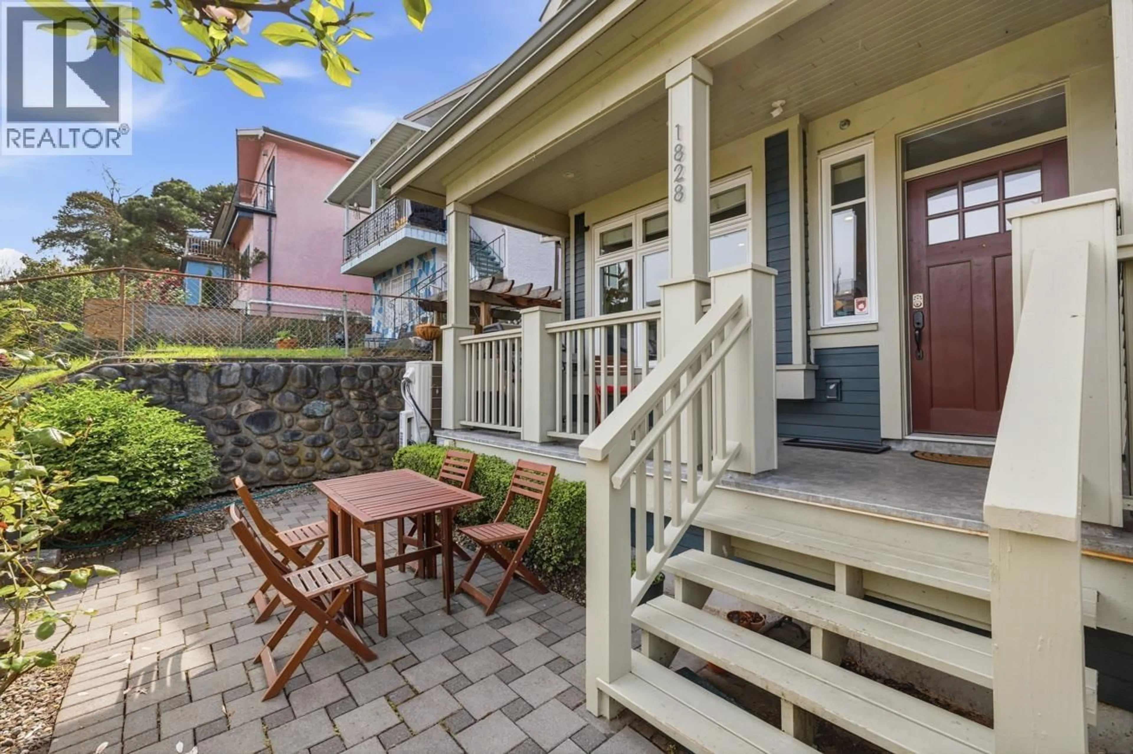 Patio, street for 1828 GEORGIA STREET, Vancouver British Columbia V5L2B6