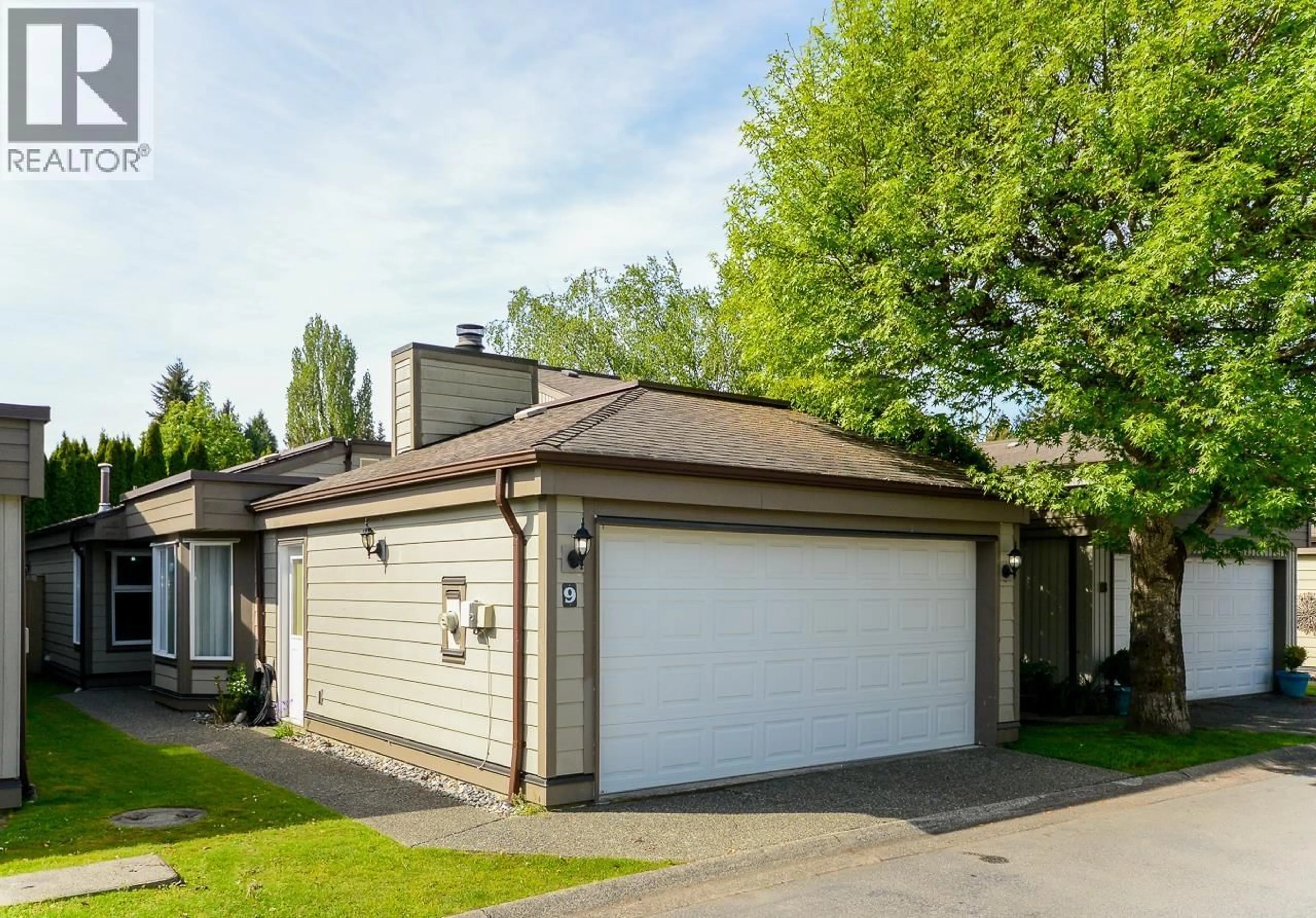 Home with vinyl exterior material, street for 9 - 9880 PARSONS ROAD, Richmond British Columbia V7E1K9
