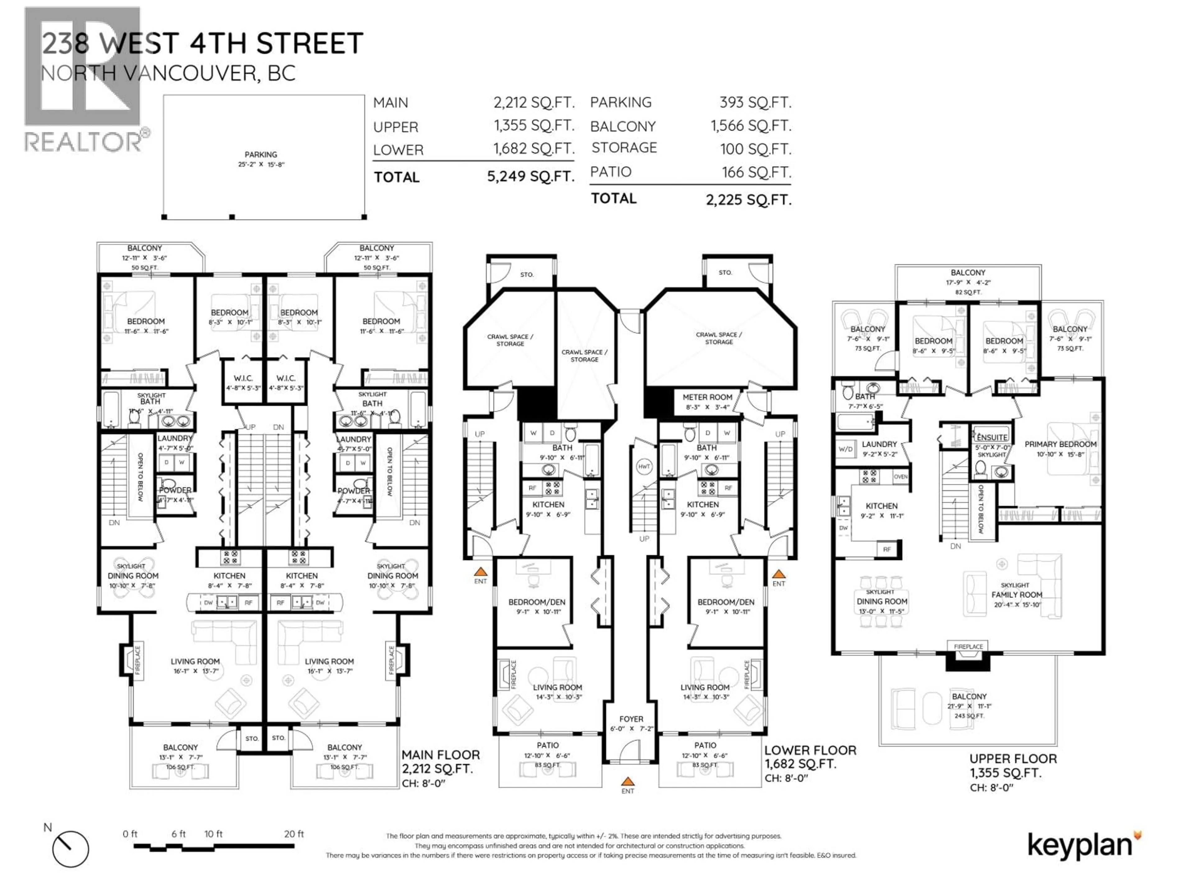 Floor plan for 238 4TH STREET, North Vancouver British Columbia V7M1H7