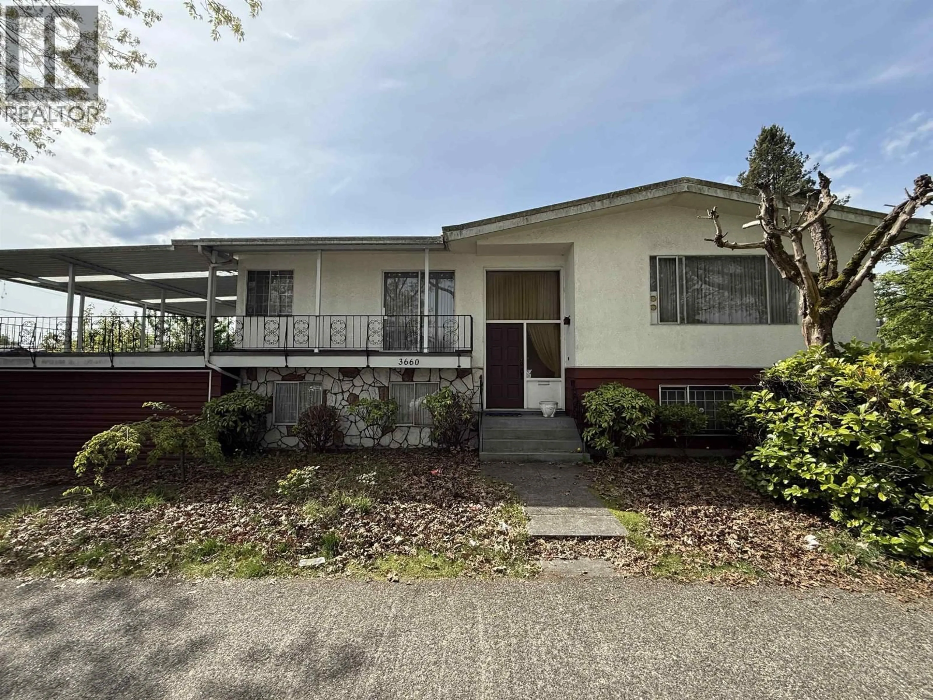 Home with vinyl exterior material, street for 3660 22ND AVENUE, Vancouver British Columbia V5M2Z7