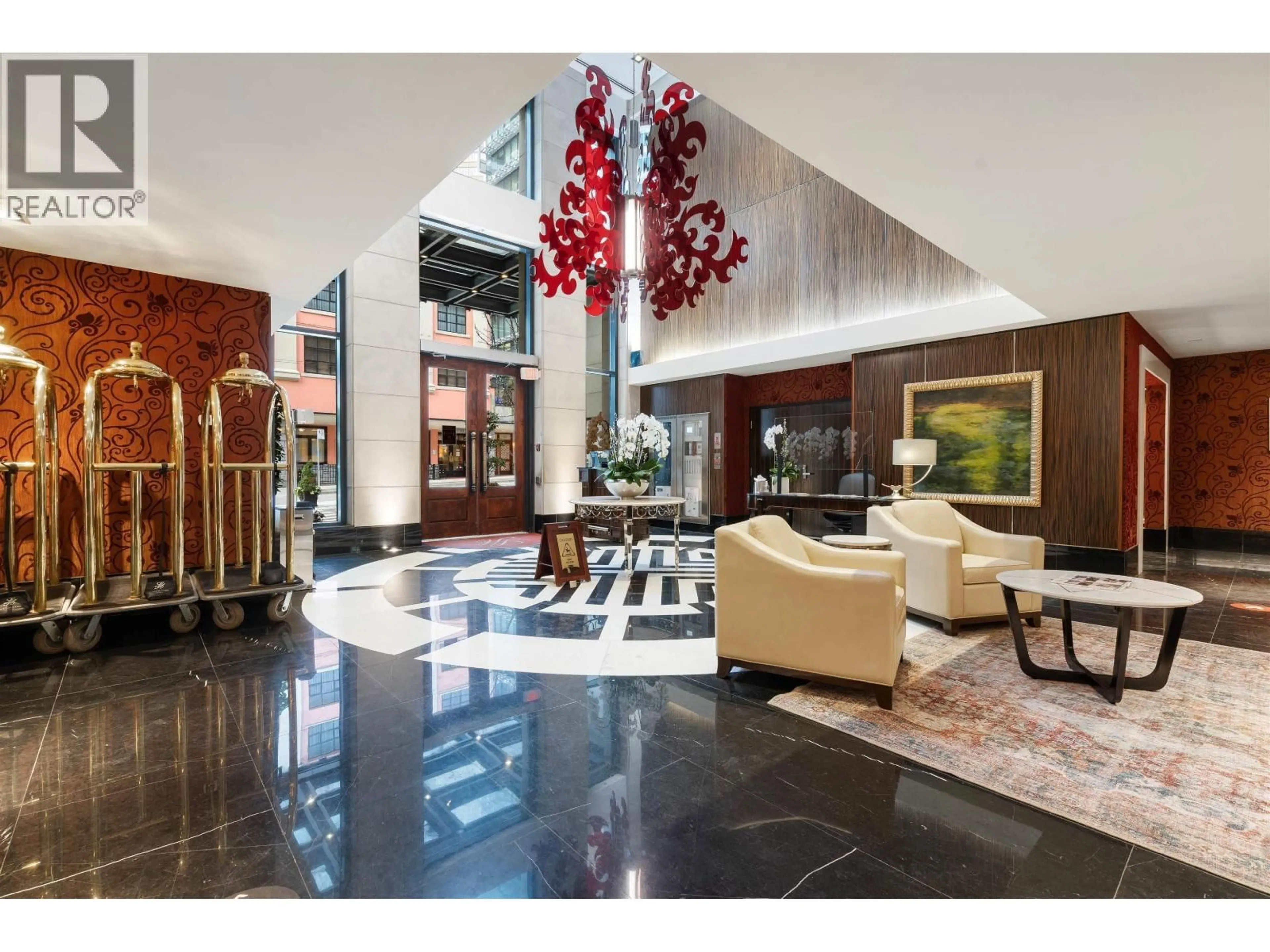 Lobby for 1107 - 788 RICHARDS STREET, Vancouver British Columbia V6B0C7