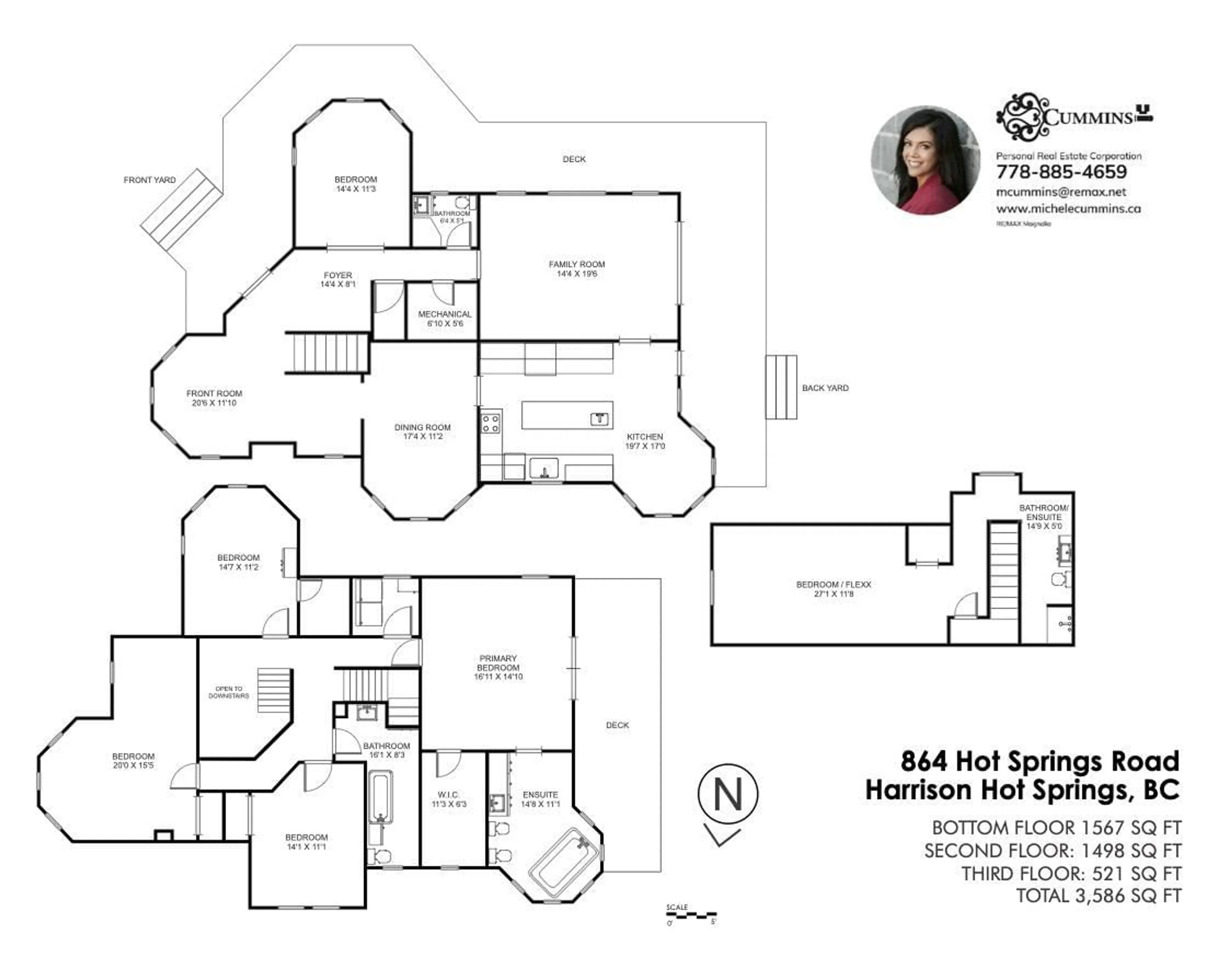 Floor plan for 864 HOT SPRINGS ROAD, Harrison Hot Springs British Columbia V0M1K0