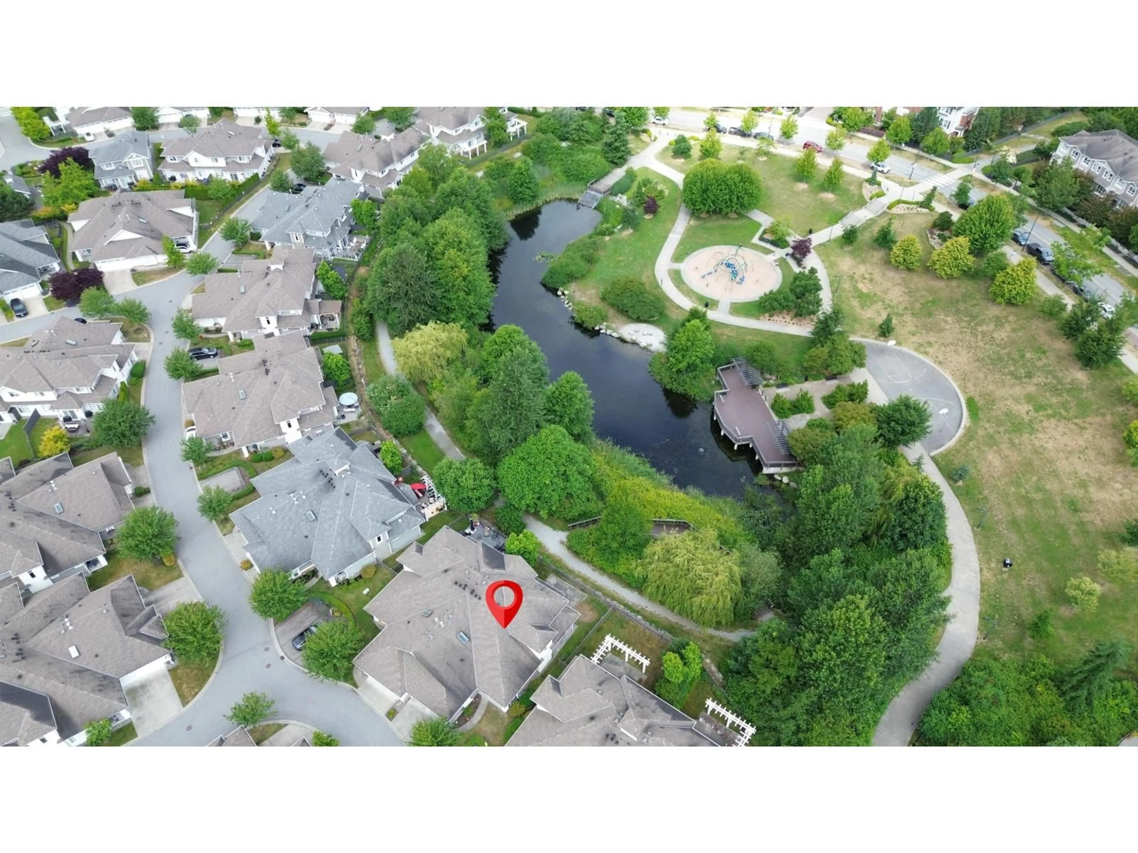 A pic from outside/outdoor area/front of a property/back of a property/a pic from drone, water/lake/river/ocean view for 29 - 10500 DELSOM CRESCENT, Delta British Columbia V4C0C3