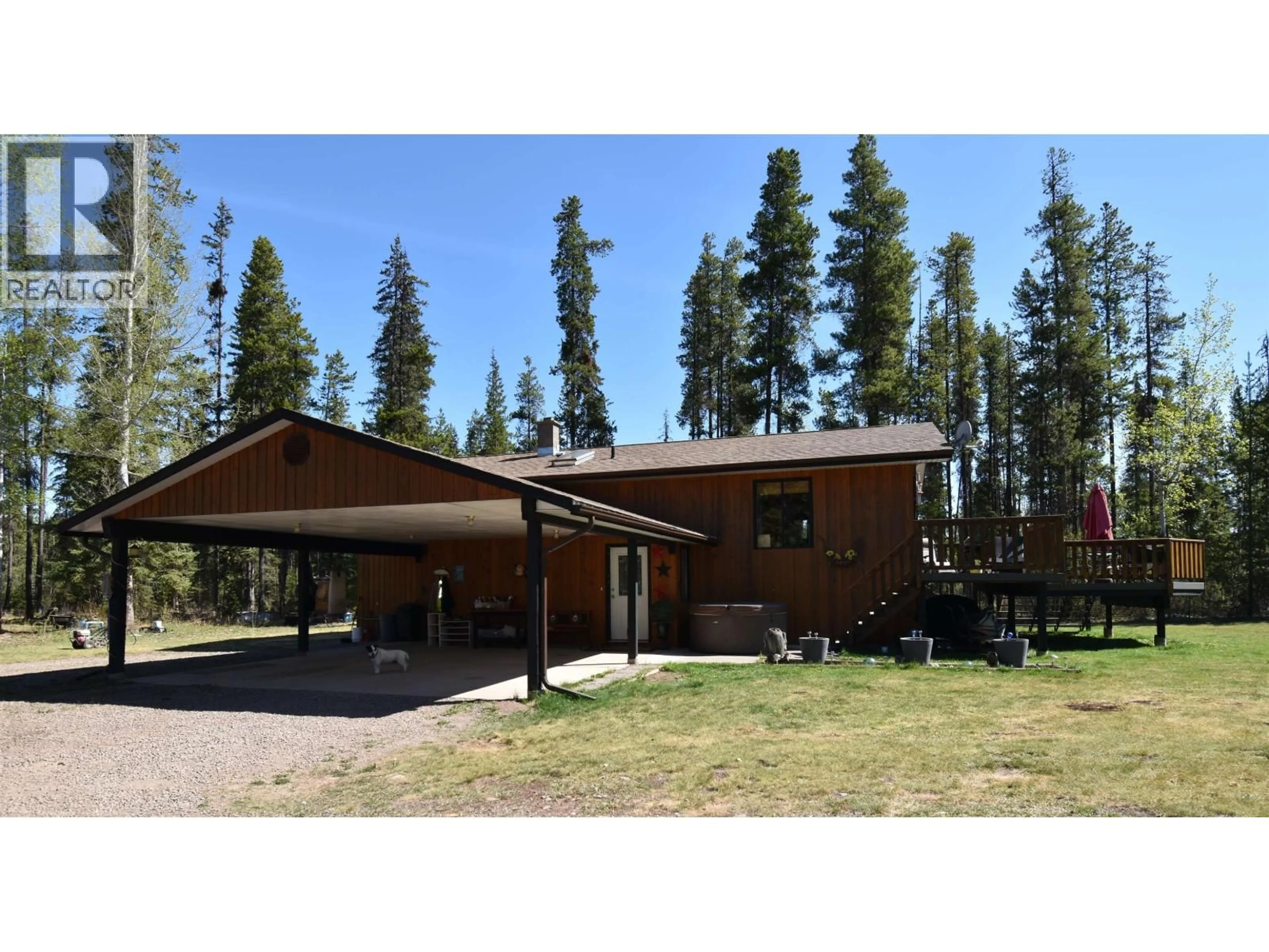 A pic from outside/outdoor area/front of a property/back of a property/a pic from drone, unknown for 3253 CHAPMAN ROAD, Smithers British Columbia V0J2N5