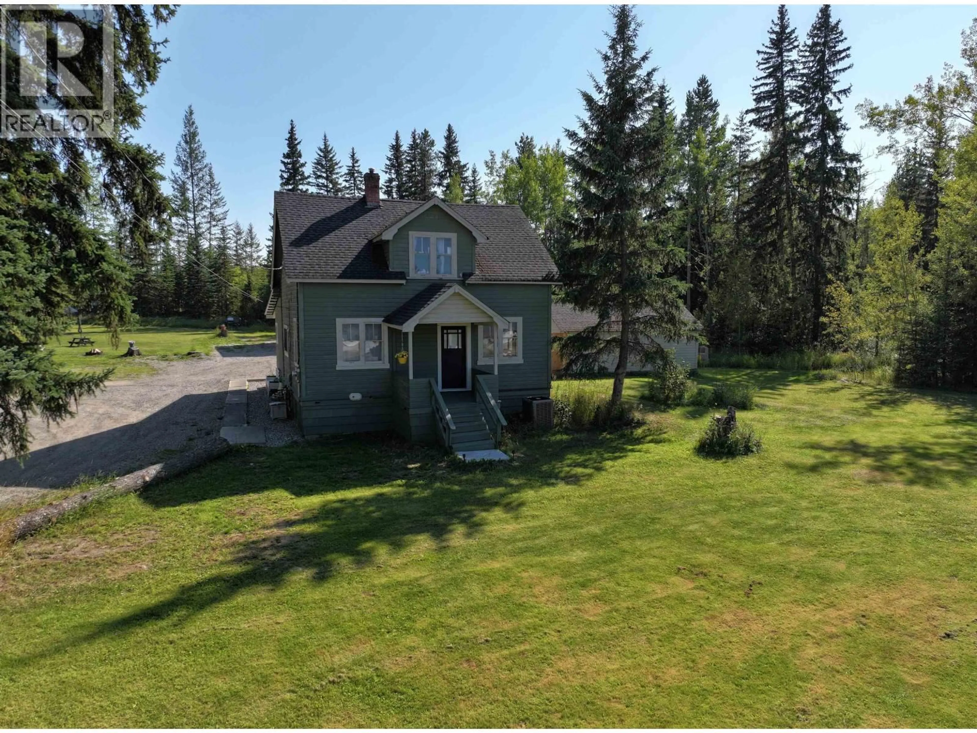 A pic from outside/outdoor area/front of a property/back of a property/a pic from drone, unknown for 2071 BLACKWATER ROAD, Quesnel British Columbia V2J7B4