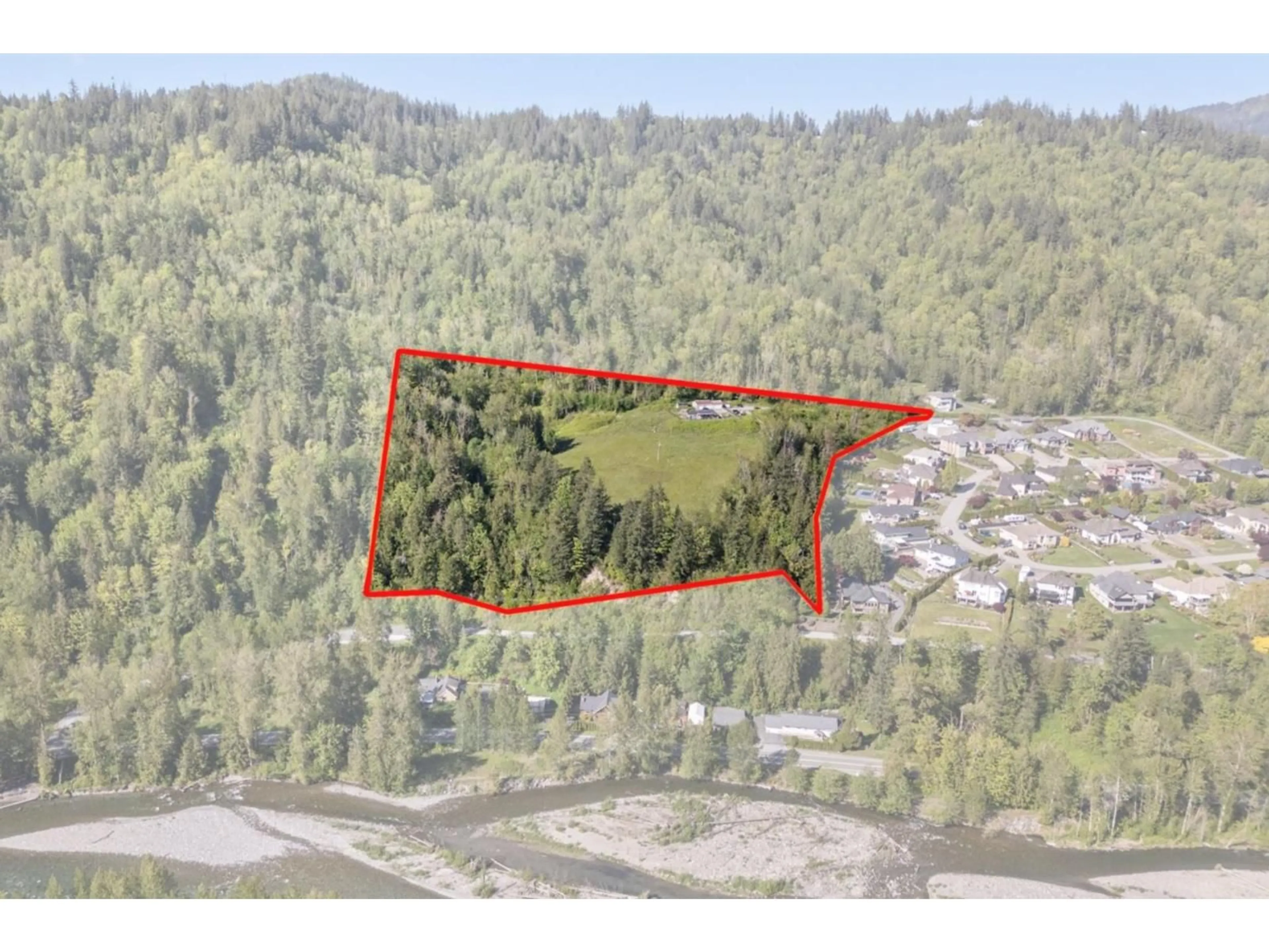 A pic from outside/outdoor area/front of a property/back of a property/a pic from drone, forest/trees view for 4495 HIRSCHMAN ROAD, Sardis - Chwk River Valley British Columbia V2R4R9
